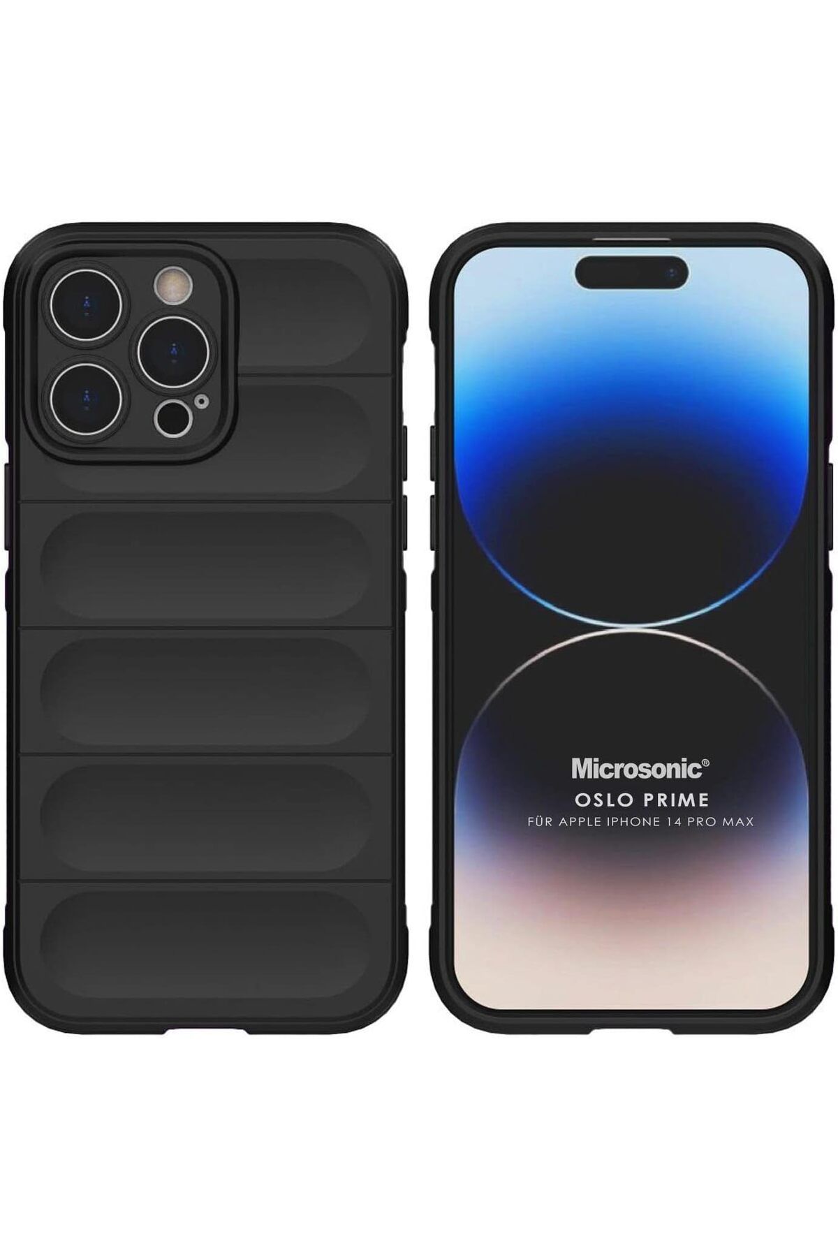 STOREMAX mrttnca iPhone 14 Pro Max için Kılıf Oslo Prime Siyah [iPhone 14 Pro Max ile Uyumlu Kılıf - Siy