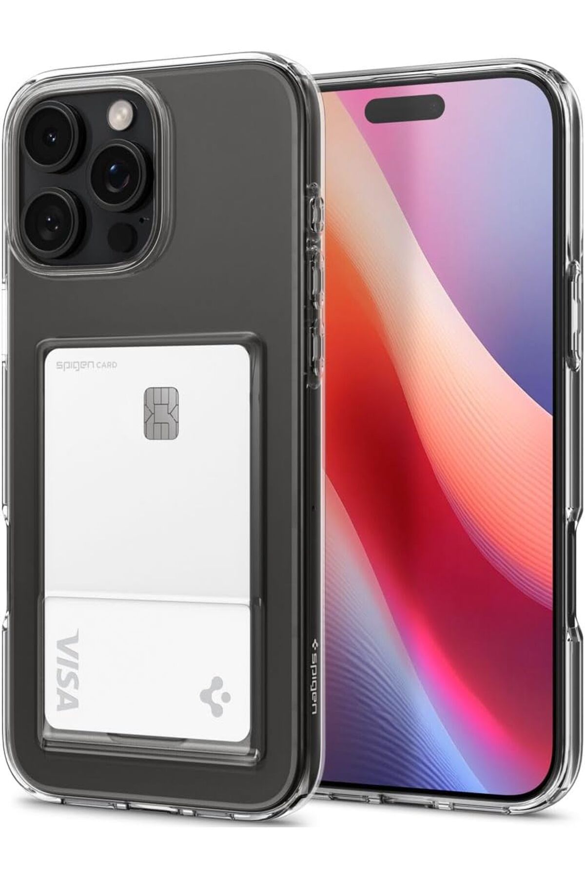 STOREMAX htpshopmx iPhone 16 Pro Max Kılıf Crystal Slot Crystal Clear - ACS08011 str http 1092444