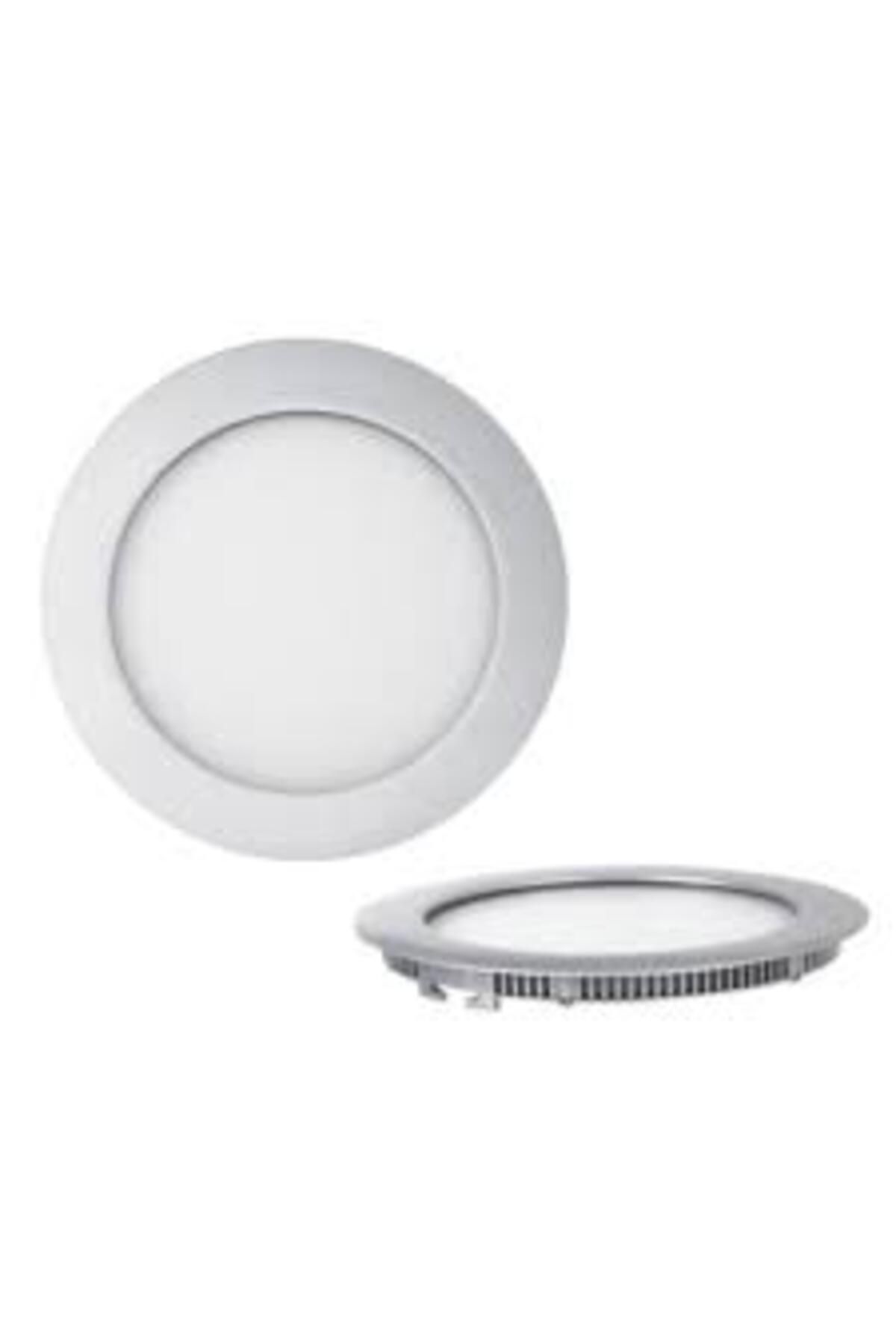 STOREMAX nffashopm 15W SIVA ALTI YUVARLAK SLIM LED PANEL storestarx 1051353