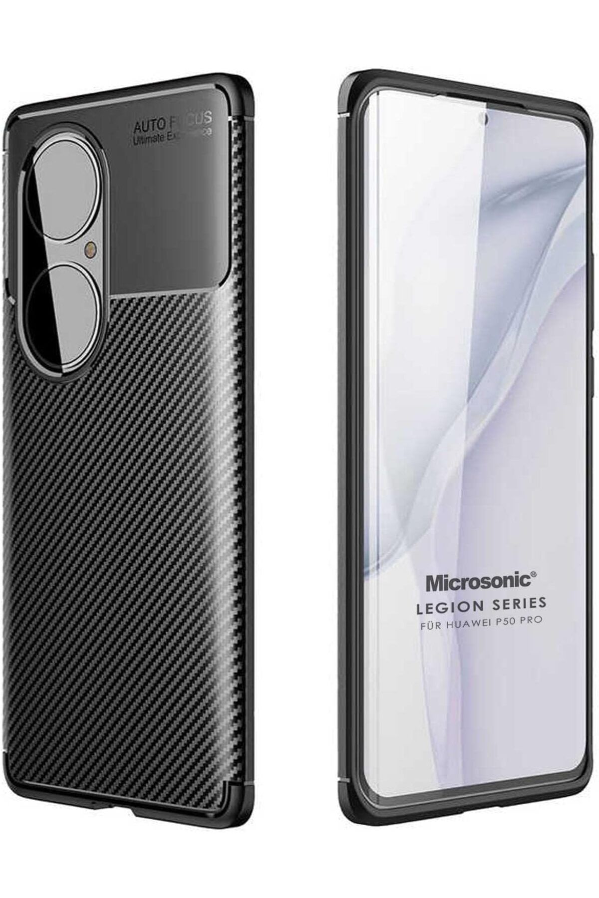 STOREMAX nslmshop P50 Pro için Kılıf Legion Series Siyah [P50 Pro ile Uyumlu Kılıf - Siyah] Life Store 1