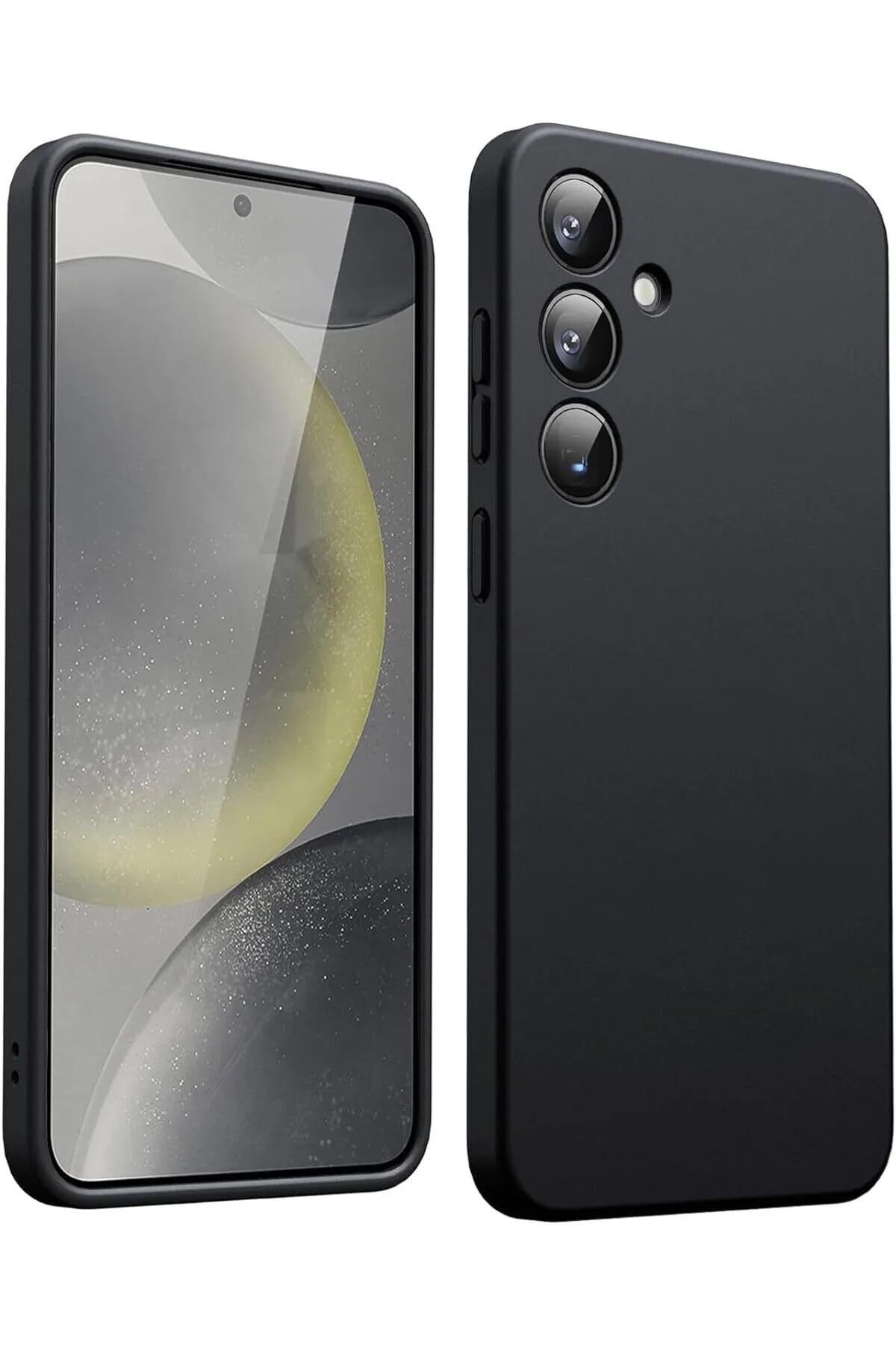 STOREMAX htpshopmx GİYİM & AKSESUAR Galaxy S24 Plus (6.7) inç ile uyumlu içi kadife kamera korumalı lan