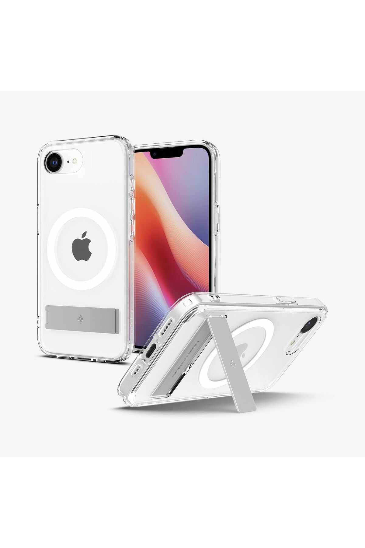 STOREMAX htpshopmx iPhone 16e Kılıf Slim Armor Essential S MagFit MagSafe özellikli White - ACS09132 strht