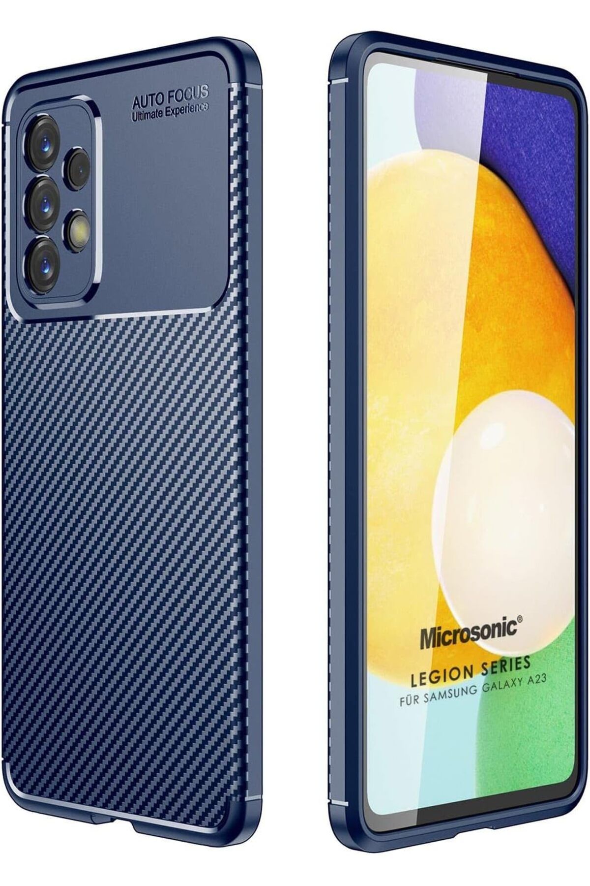 yenibagshop Galaxy A23 için Kılıf Legion Series Lacivert [Galaxy A23 ile Uyumlu Kılıf - Lacivert]