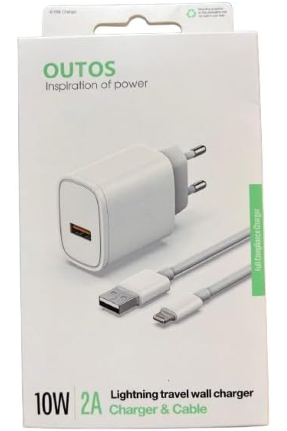 STOREMAX nffashopm 10W iPhone Şarj Seti, 1M USB to Lightning Kablo, Tüm iPhone Serisi ile Uyumlu storestarx