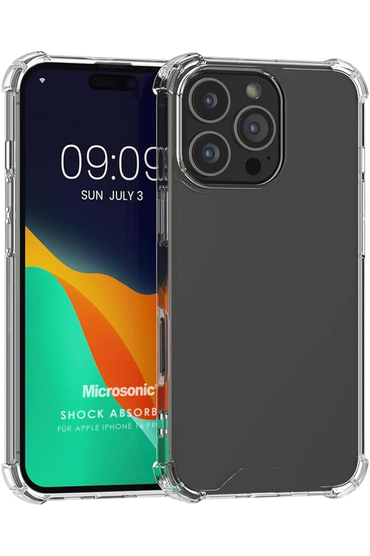 STOREMAX daliashops iPhone 16 Pro Max Kılıf Shock Absorbing Şeffaf [iPhone 16 Pro Max ile Uyumlu Kılıf -