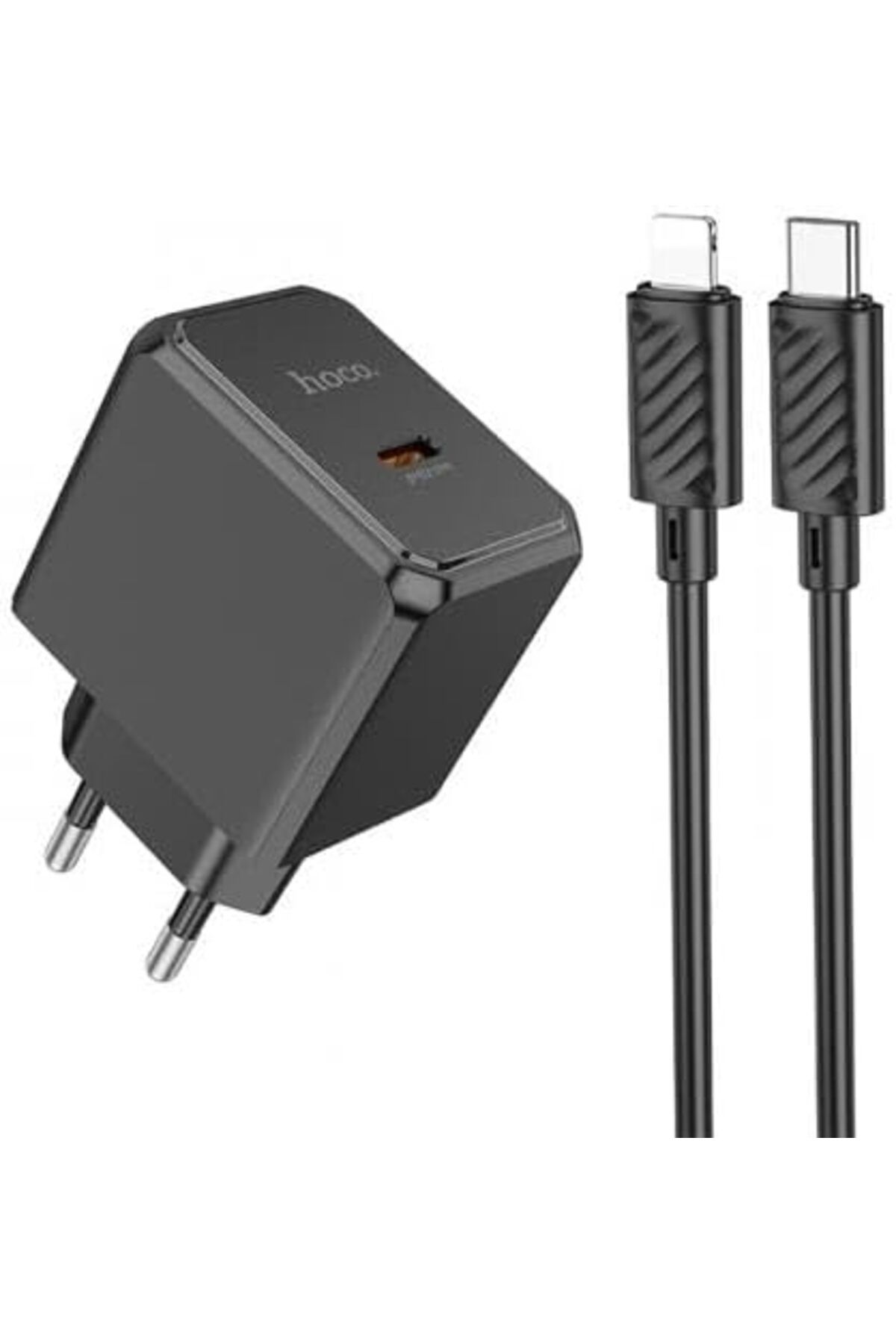 STOREMAX nffashopm HC Seri Akım Korumalı Turbo 30W Type-C Şarj Başlığı Ve 1Mt Lightning Kablo Şarj Se