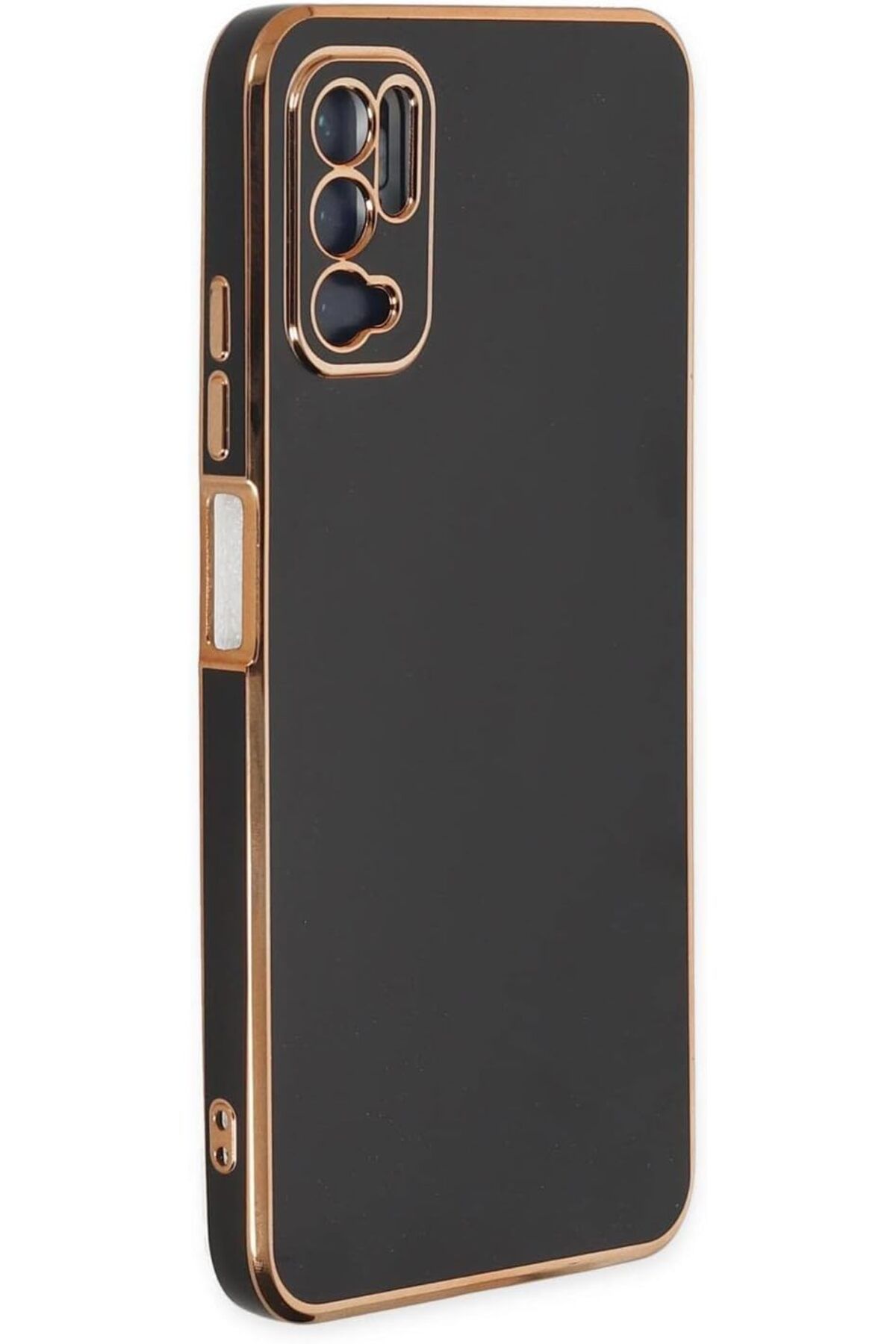 STOREMAX glpzr Xiaomi Redmi Note 11 SE için Kılıf Olive Plated Siyah [Redmi Note 11 SE ile Uyumlu Kılıf