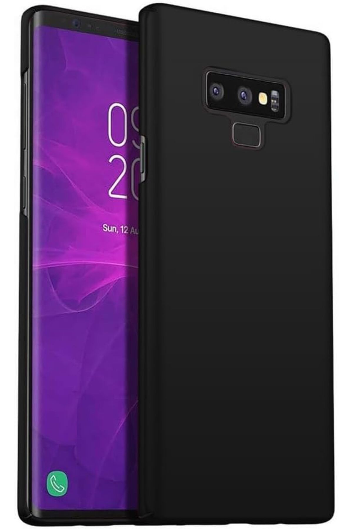 STOREMAX htpshopmx Galaxy Note 9 Uyumlu Sert Rubber Silikon Kılıf (Siyah) str http 1092444