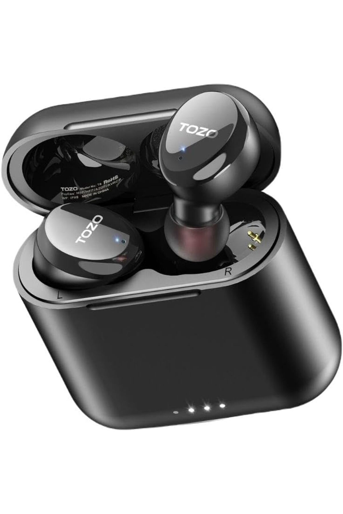 yenibagshop T6S IPX8 Waterproof Bluetooth 5.3 TWS Kablosuz Kulaklık