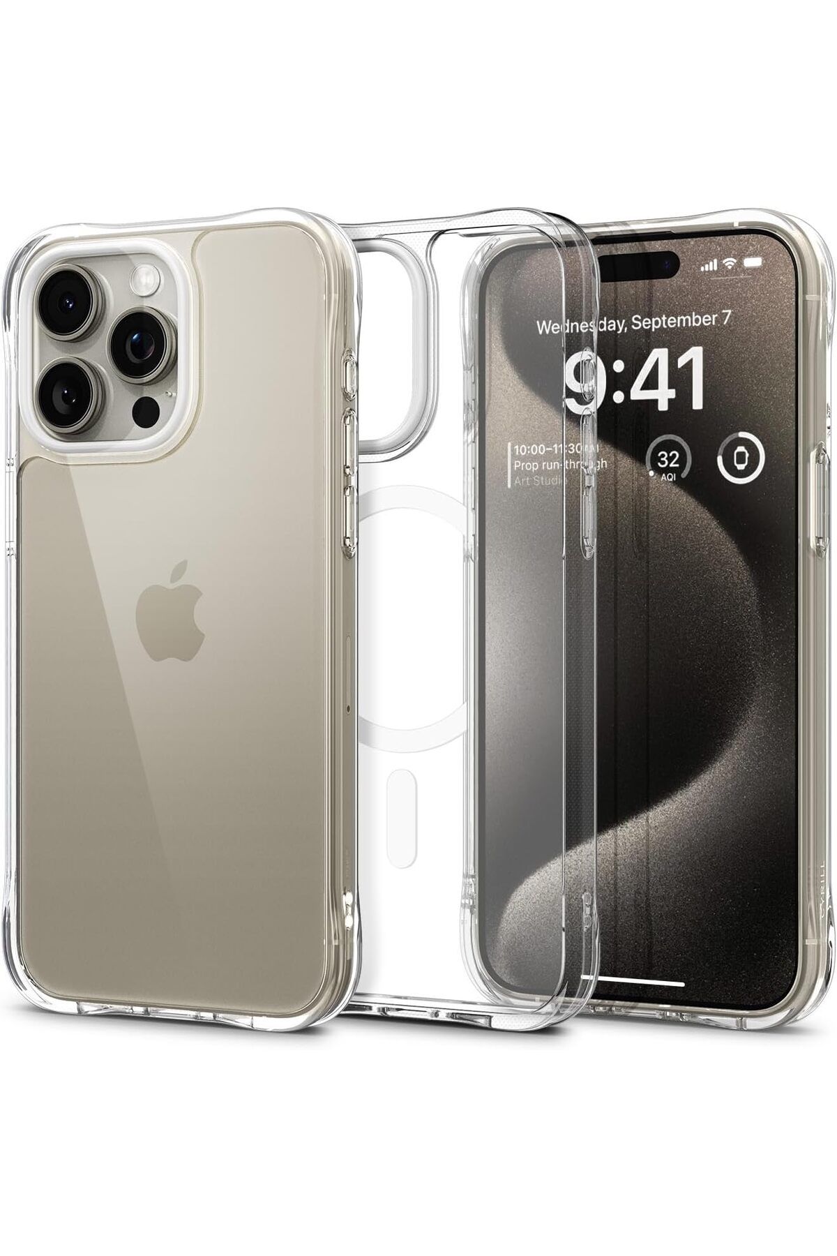 STOREMAX dlshop Ciel by CYRILL iPhone 15 Pro Max Kılıf Cecile Crystal Clear ACS06626 star 990396