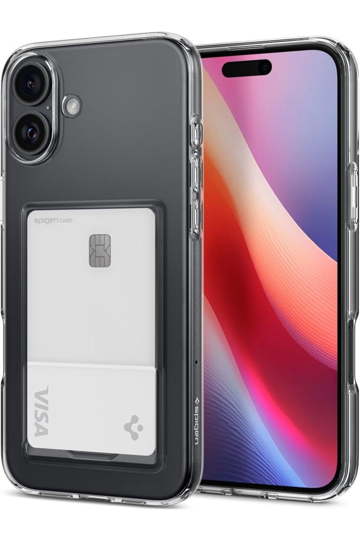 STOREMAX daliashops iPhone 16 Plus Kılıf Crystal Slot Crystal Clear - ACS08083 Star Collection 542167