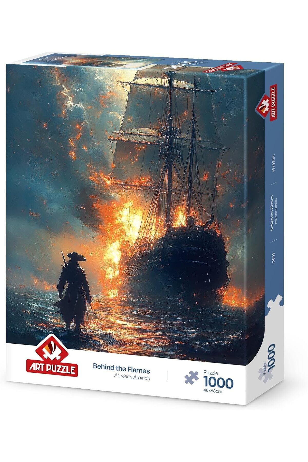 STOREMAX buxystorem Puzzle Alevlerin Ardında 1000 Parça Puzzle trendymx 999662