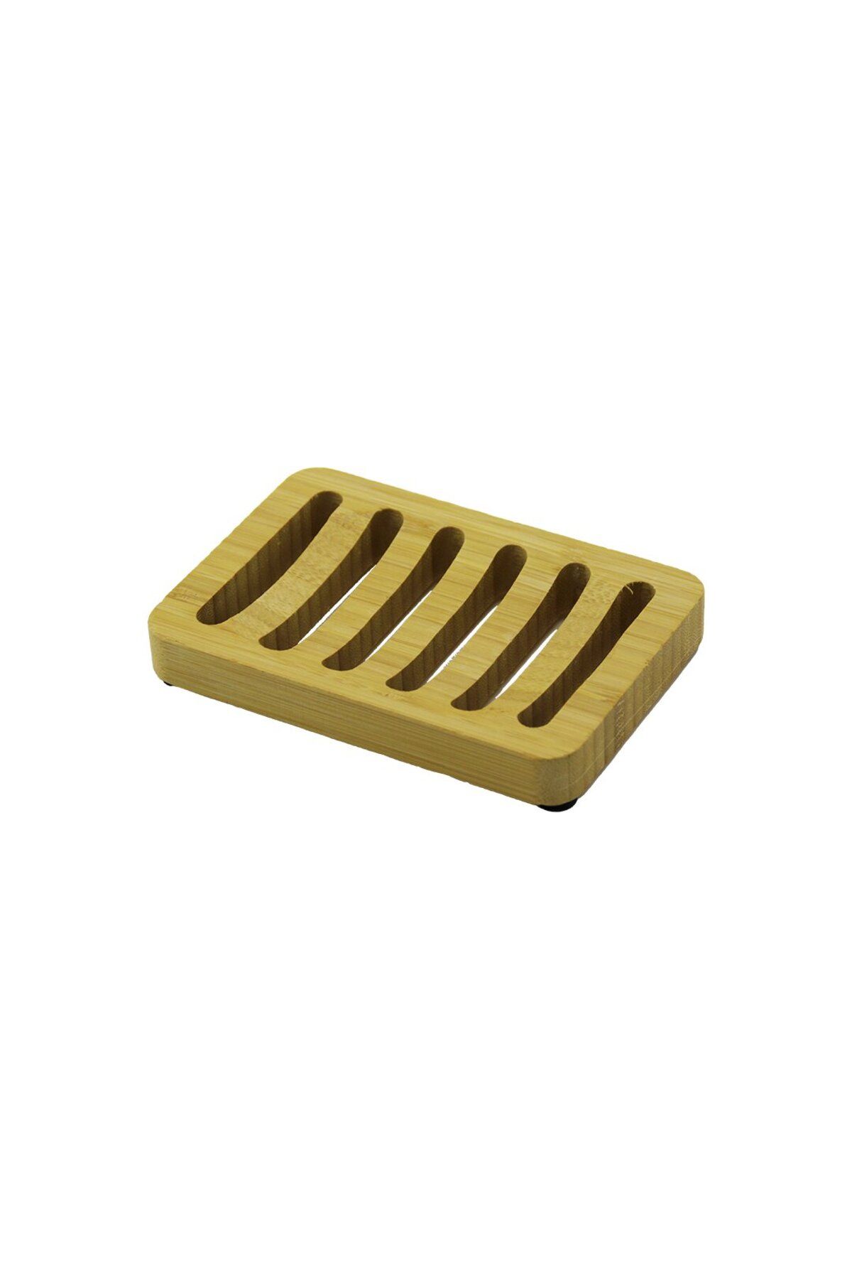 STOREMAX ysstorex AHŞAP BAMBU KATI SABUNLUK 8.5X12.5CM StarColxlection 655141