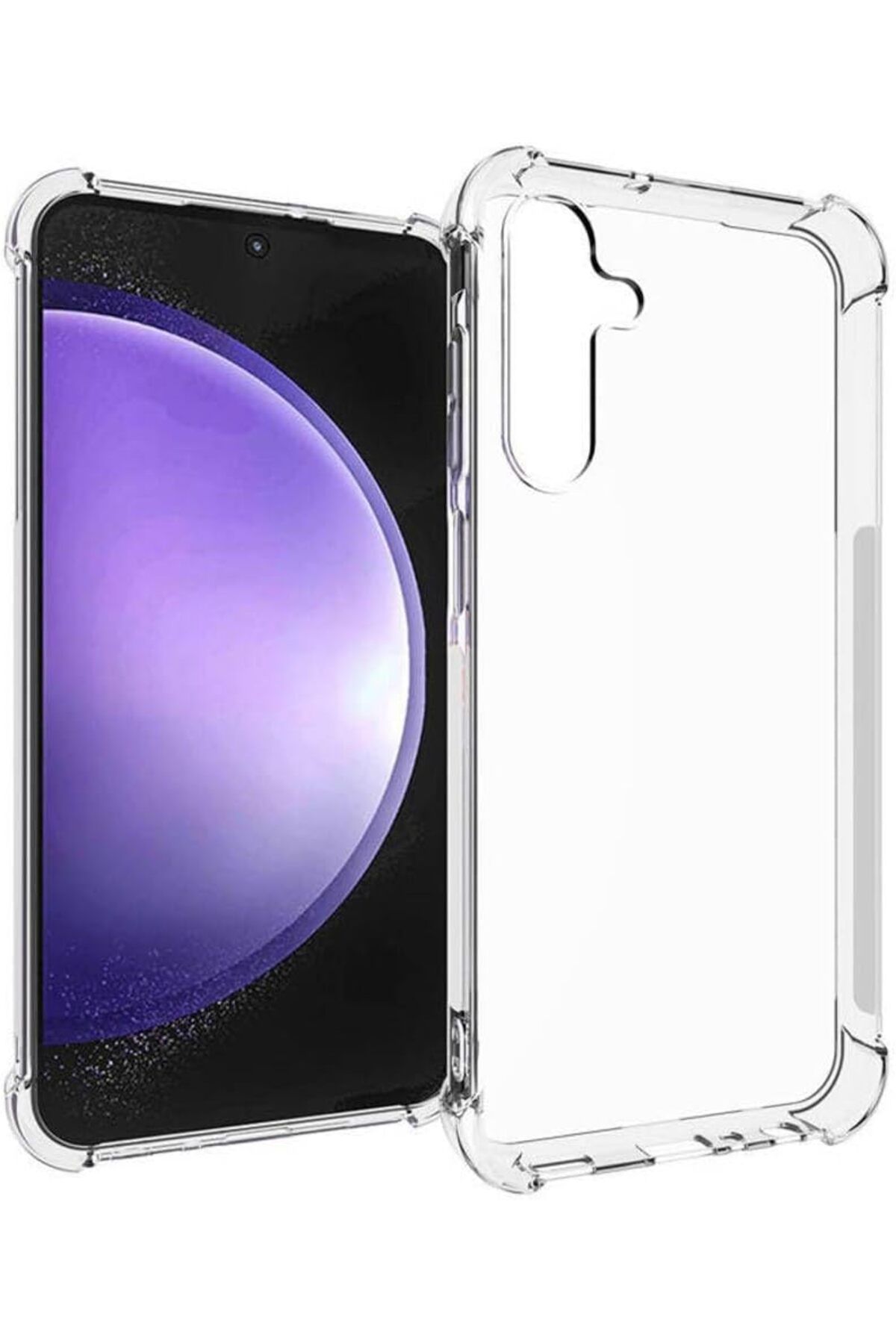 STOREMAX daliashops İLETİŞİM Galaxy A25 Kapak Şeffaf Airbag Antishock Köşe Korumalı Silikon Kılıf