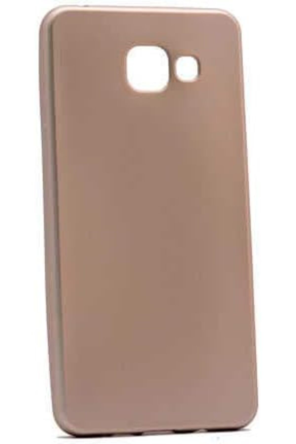 STOREMAX daliashops Galaxy A5 2017 Uyumlu Mat Yumuşak Silikon Kılıf (Altın Rengi) Star Collection 542167