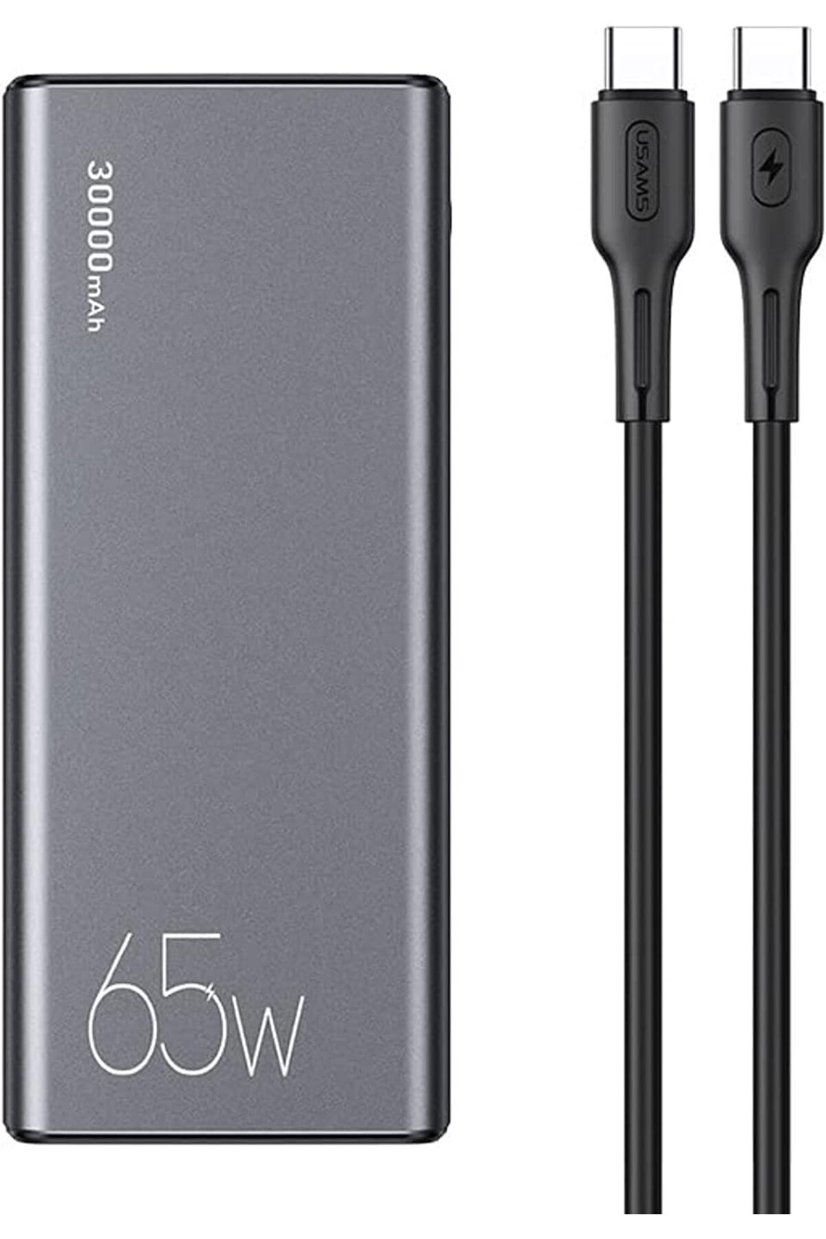 STOREMAX nffashopm CD165 30.0000 mAh 65W Çıkış Gücü Çift QC3.0+PD Hızlı Şarj Edilebilen Powerbank s