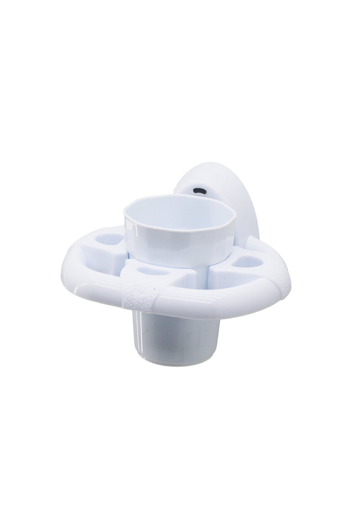 STOREMAX ysstorex DİŞ FIRÇALIK BEYAZ PLASTİK YAPIŞKANLI - DUVARA MONTE StarColxlection 655141
