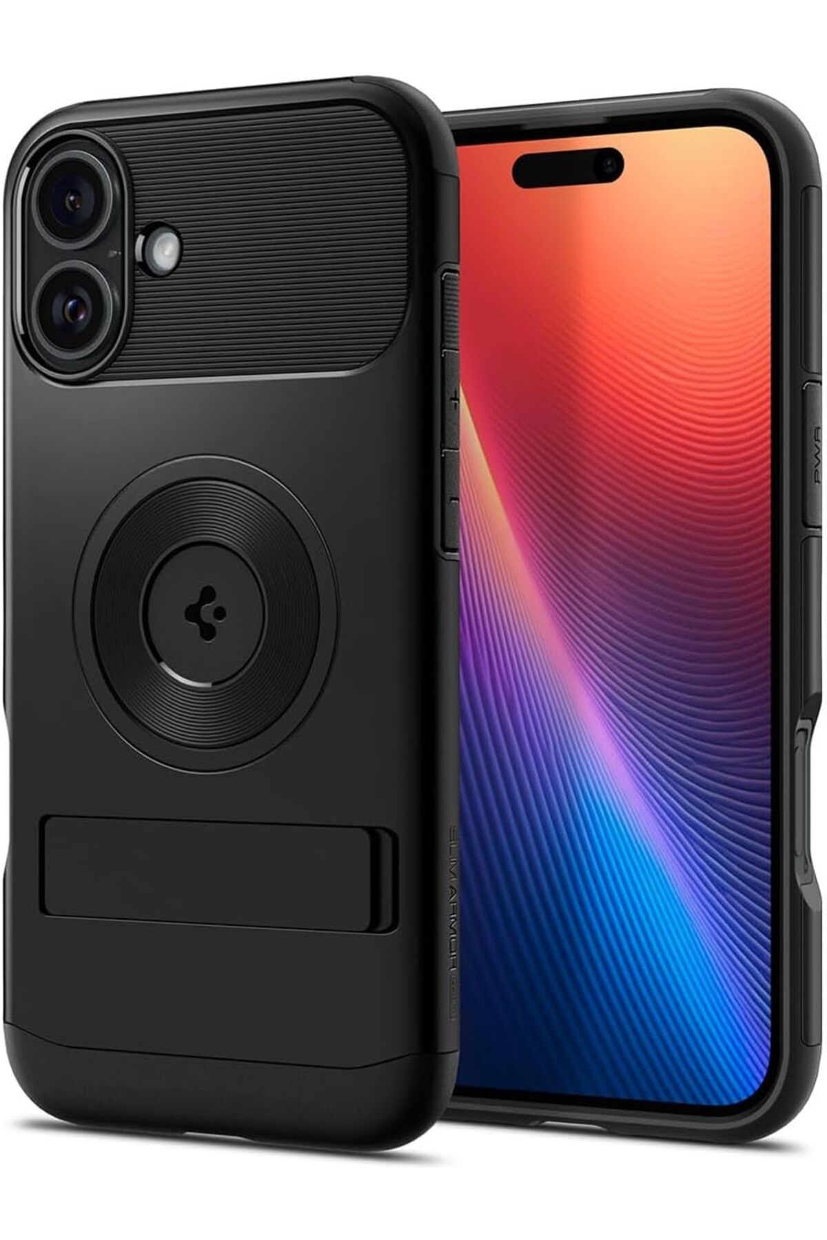 STOREMAX glpzr iPhone 16 Plus Kılıf Slim Armor MagFit MagSafe özellikli Black - ACS08098 trendybuy 1109110