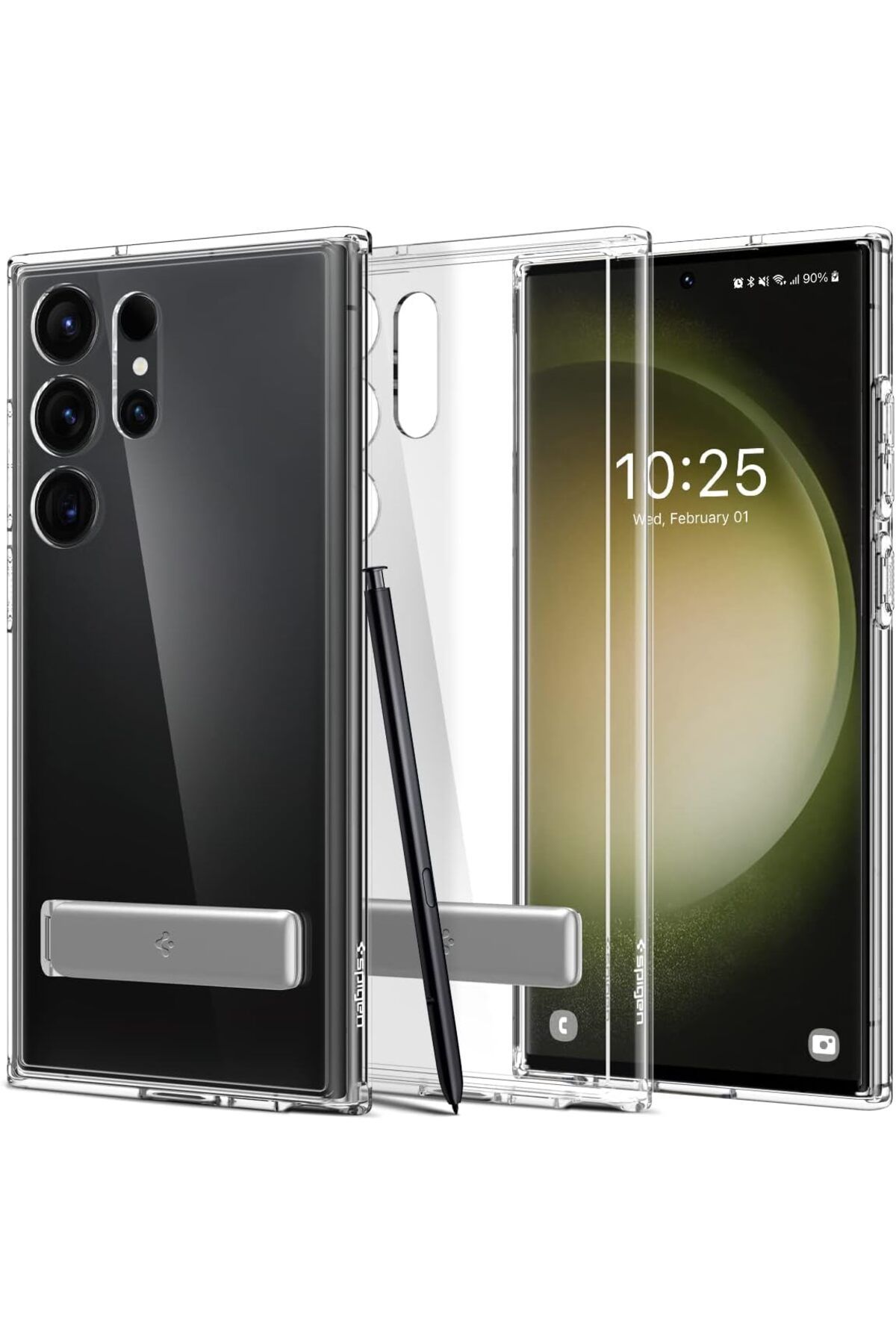 STOREMAX nffashopm Galaxy S23 Ultra Kılıf Ultra Hybrid S Crystal Clear - ACS05622 storestarx 1051353