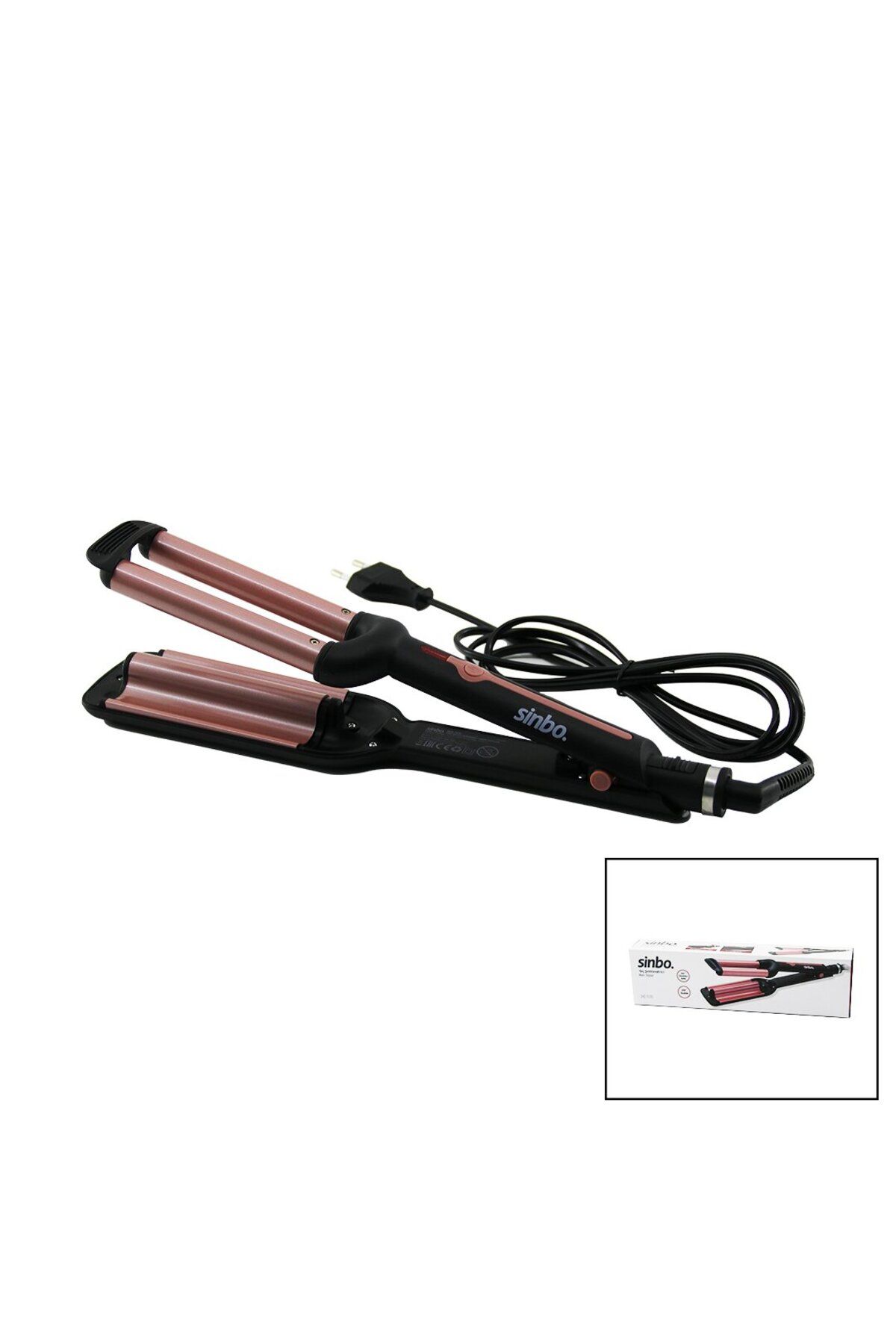 STOREMAX buymxx SAÇ ŞEKİLLENDİRİCİ MAŞA 200 DERECE SICAKLIK - 360 DERECE DÖNEBİLEN KABLO SHD-7070 de