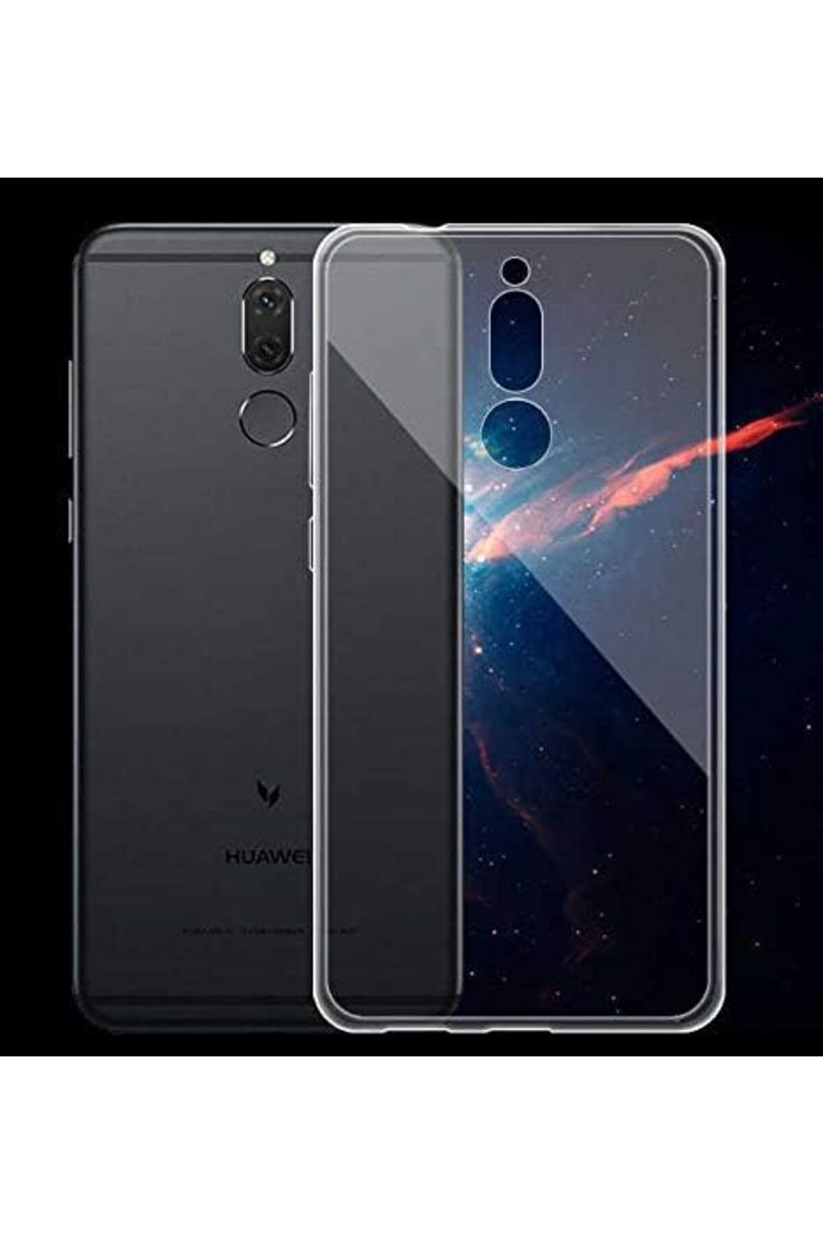 STOREMAX nffashopm Mate 10 Lite Uyumlu Şeffaf Süper Silikon Kılıf storestarx 1051353