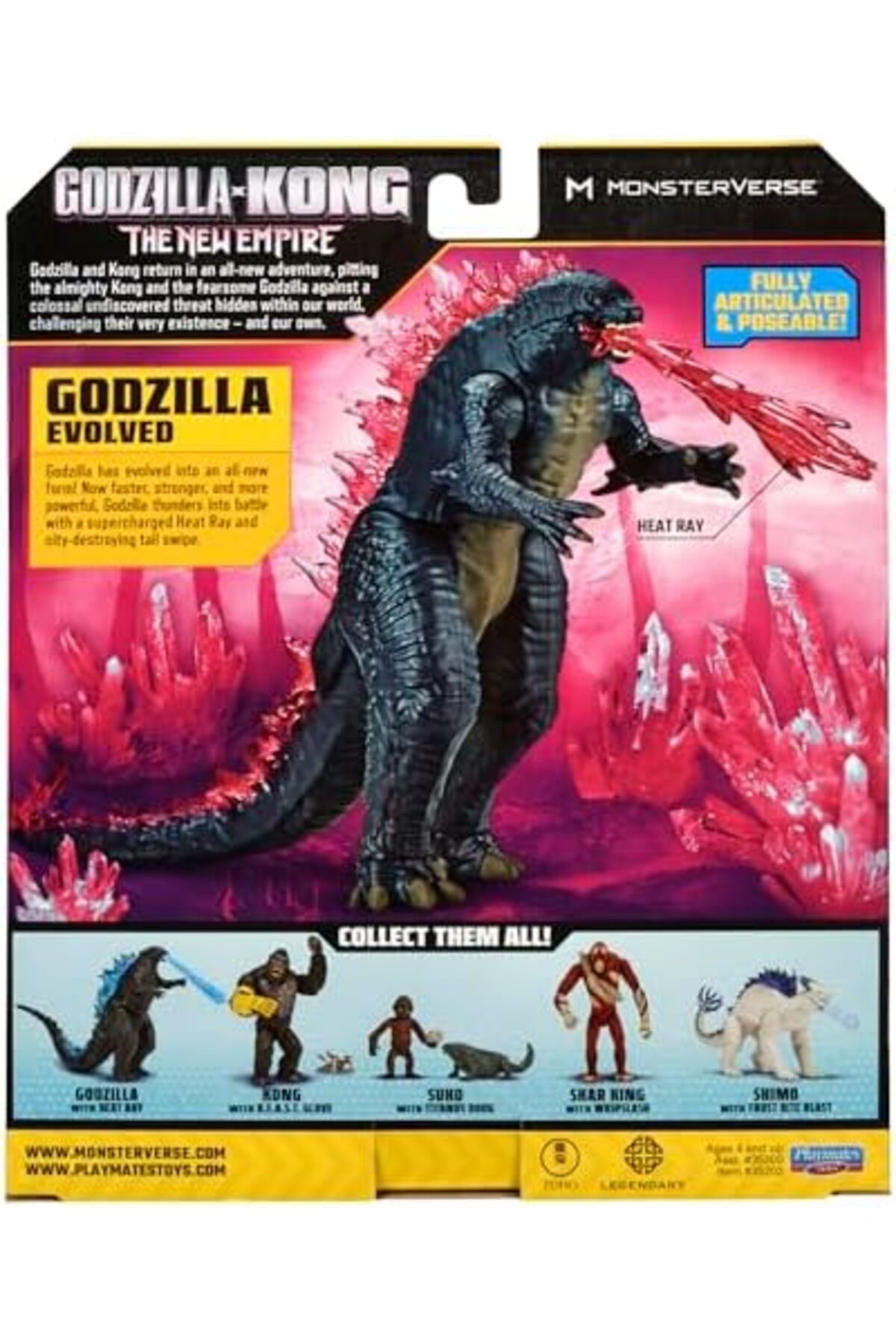 STOREMAX-Lvnmblya X Kong Action Figure 15 cm Godzilla Evolved Shop Deesing 224120 2