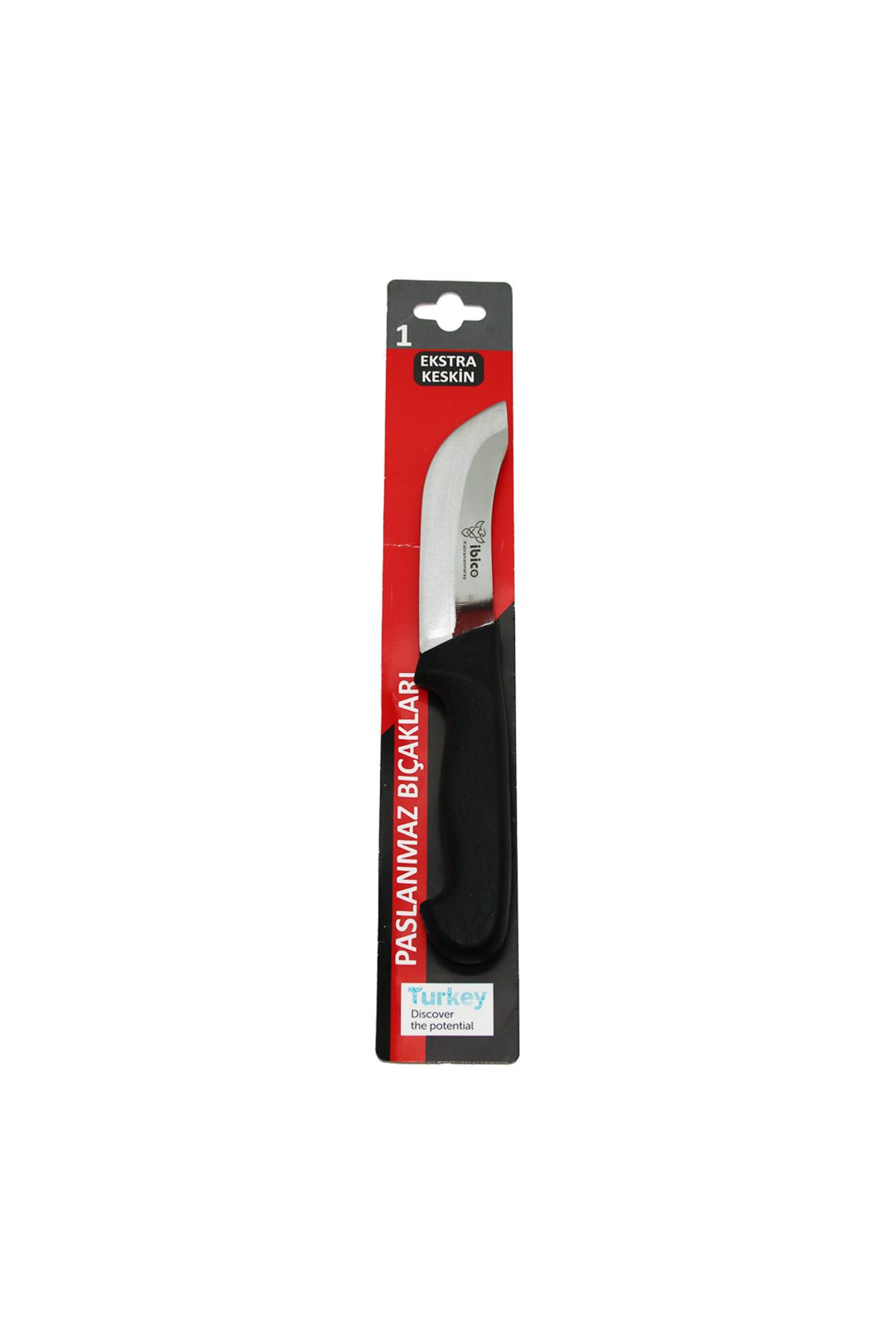 STOREMAX YÜZME BIÇAK KURBAN BIÇAK BIÇAK SİYAH PLASTİK SAPLI