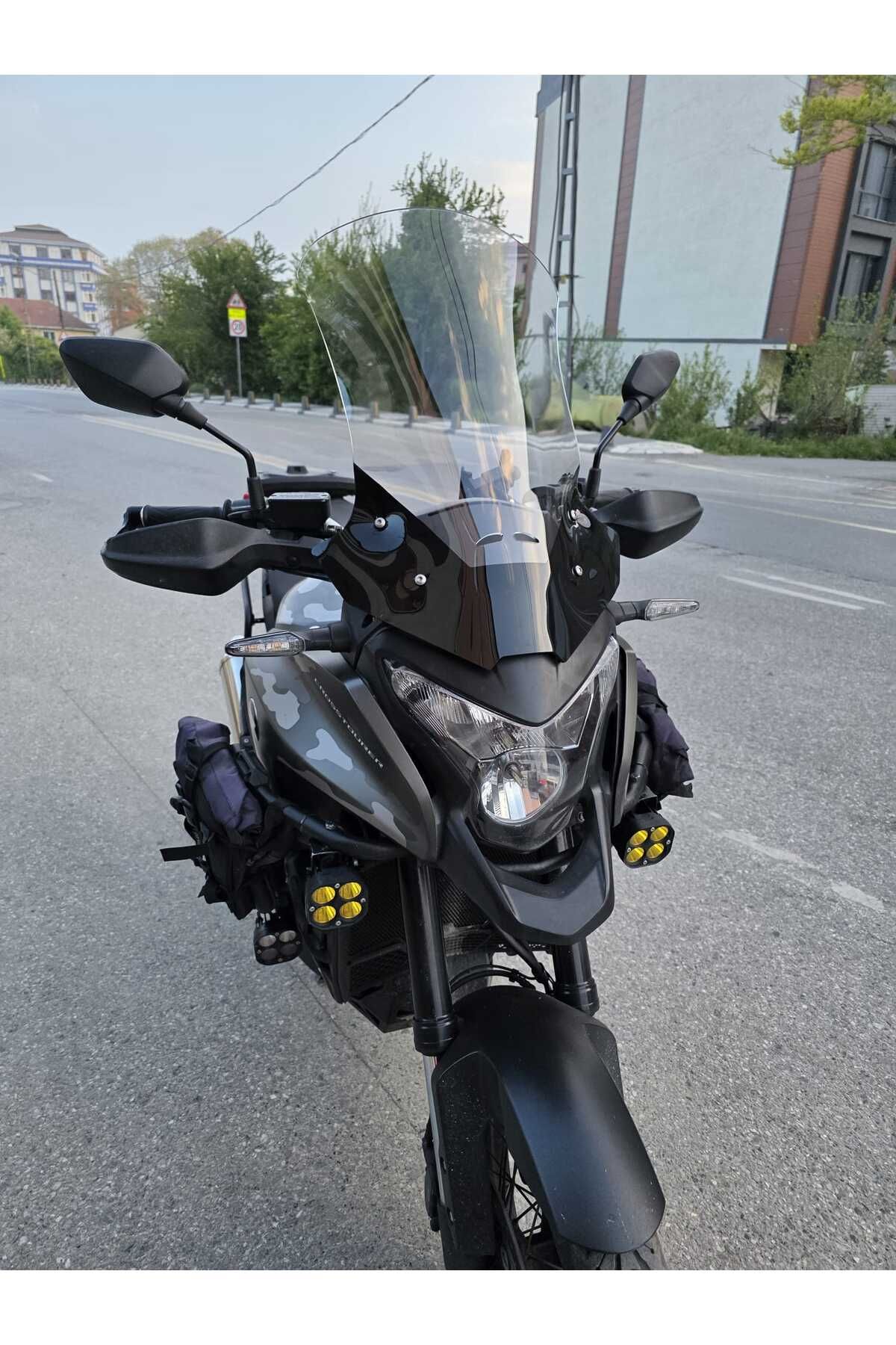 Honda VFR 1200 Siperlik Ön Cam 2012-2015 Model 58cm Şeffaf Renkli 4mm