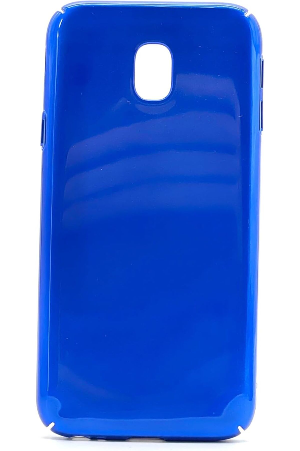 STOREMAX glpzr Galaxy J3 Pro Uyumlu Sert Rubber Silikon Kılıf (Mavi) trendybuy 1109110