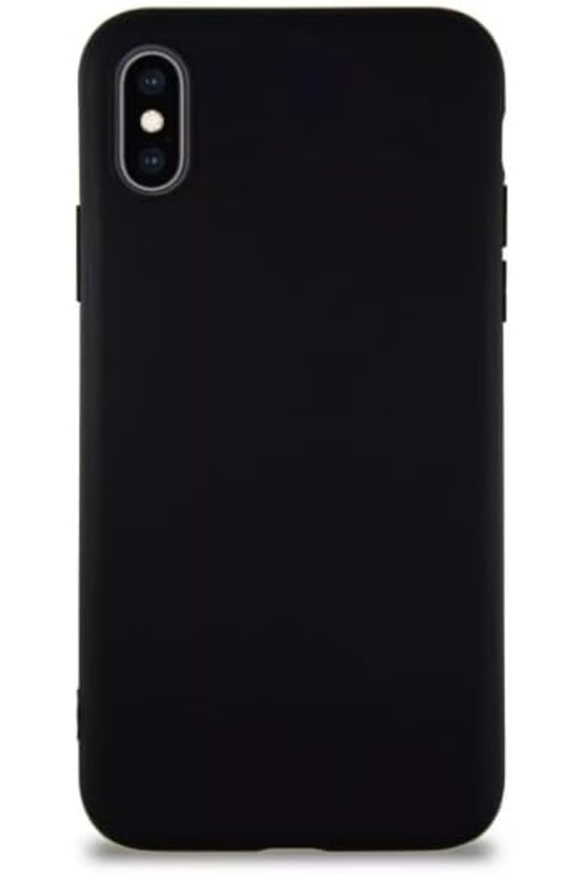 STOREMAX htpshopmx X/XS Uyumlu Mat Yumuşak Silikon Kılıf (Siyah) str http 1092444