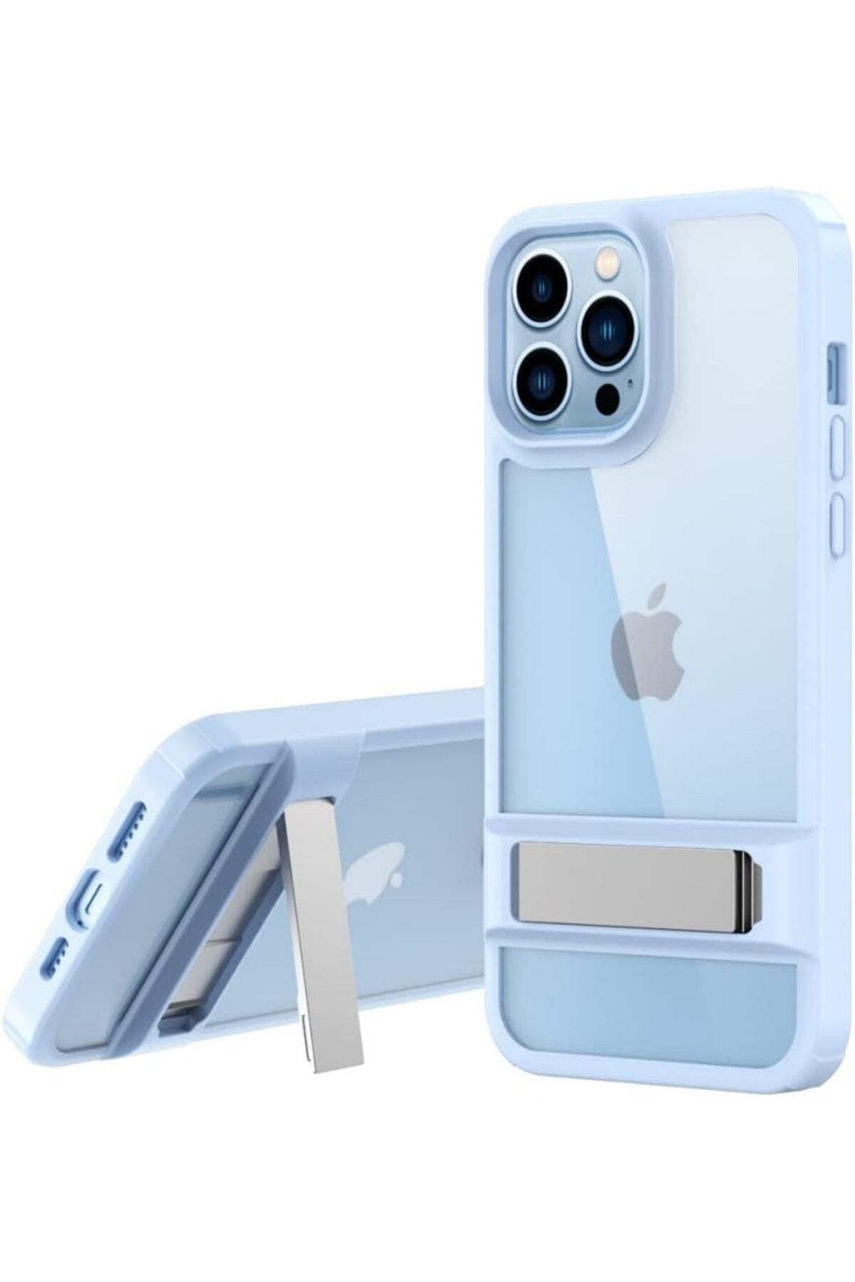 STOREMAX glpzr GİYİM & AKSESUAR iphone 13 Pro (6.1) ile uyumlu Pastel, stantlı, kamera ve ekran yükseltil
