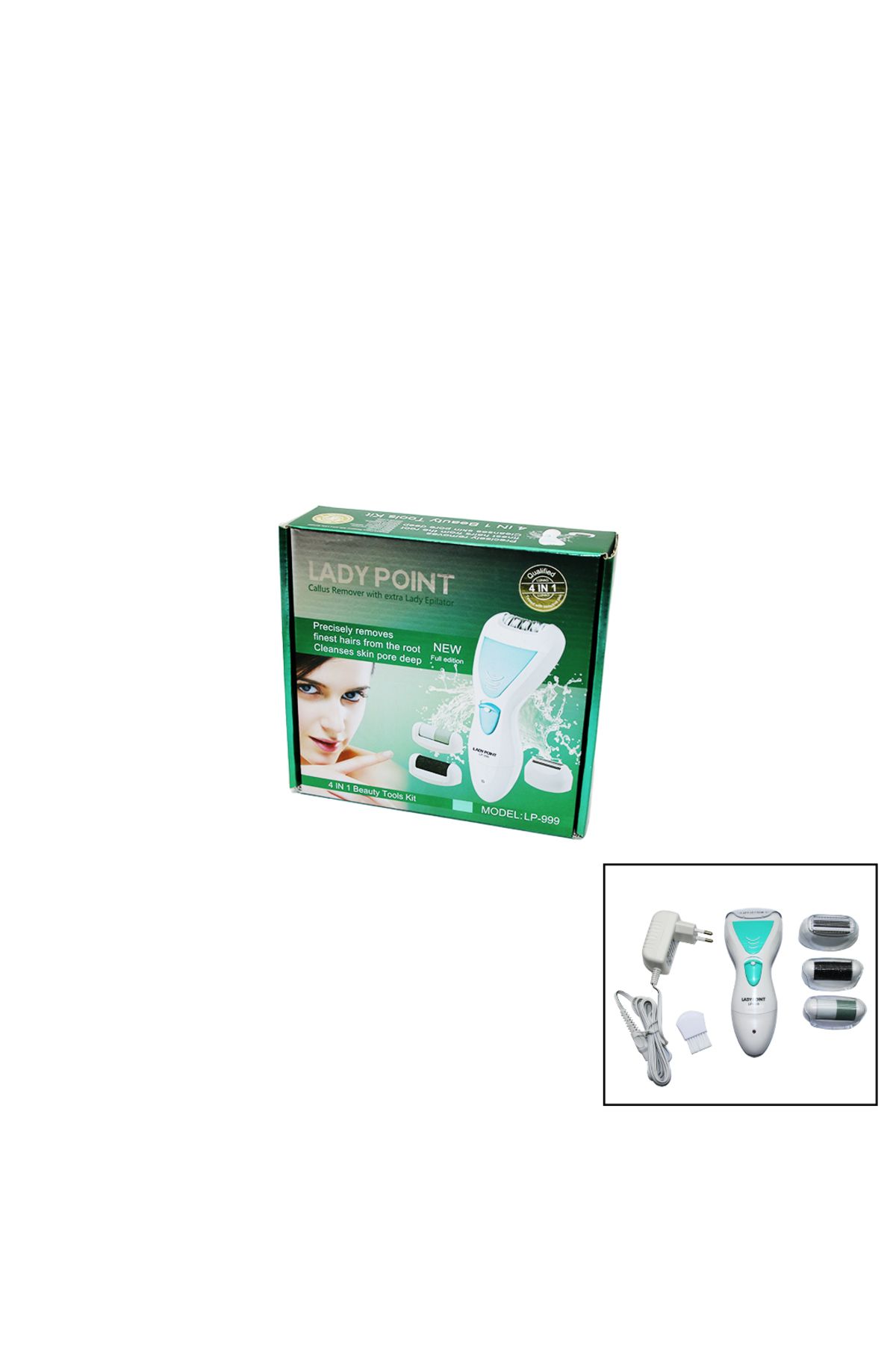4IN1 BAŞLIKLI EPİLASYON MAKİNESİ