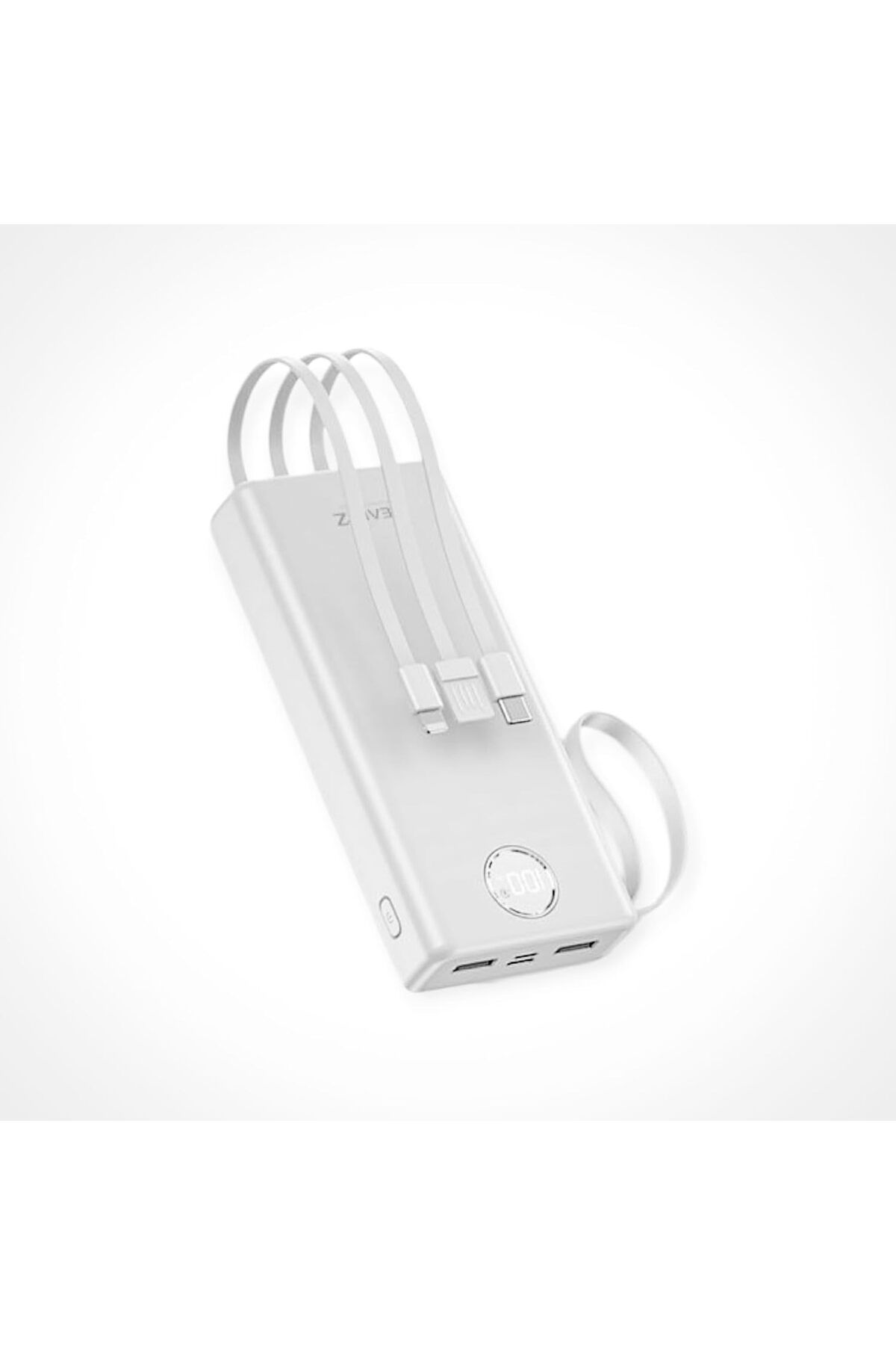 STOREMAX nffashopm H004 20000 MH PD 30W ve USB 22.5W FAST HIZLI ŞARJ DAHİLİ TYPE C VE LİGHTNİNG KABLOLU
