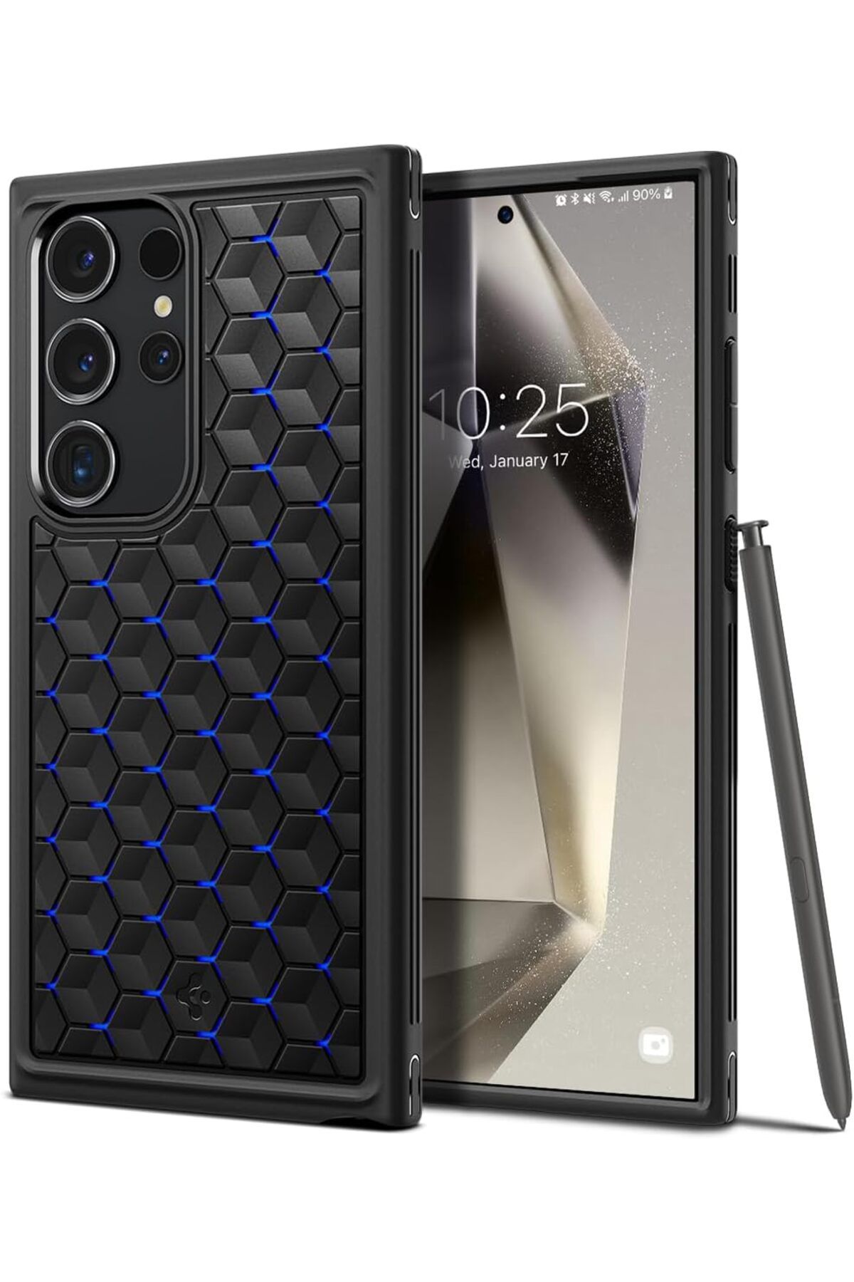 STOREMAX nffashopm Galaxy S24 Ultra Kılıf Cryo Armor Cryo Blue - ACS07290 storestarx 1051353