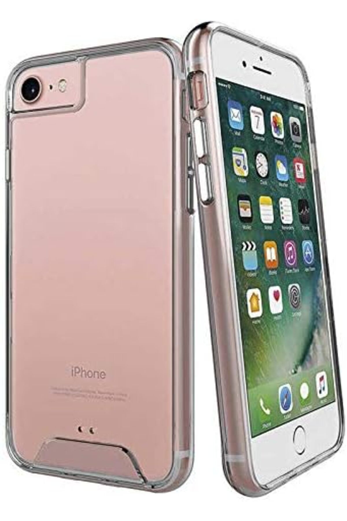 STOREMAX daliashops iPhone 8 ile Uyumlu Gard için Silikon Cep Telefonu Kılıfı Star Collection 542167