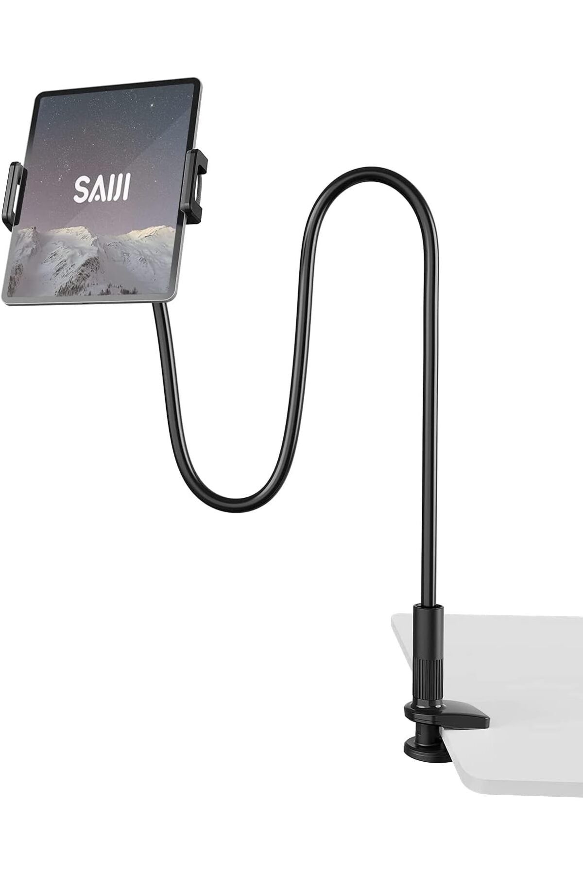 STOREMAX nffashopm Saiji Datura IS 100 CM Akrobat Flexible Ayarlanabilir Telefon Tablet Tutucu Siyah storesta