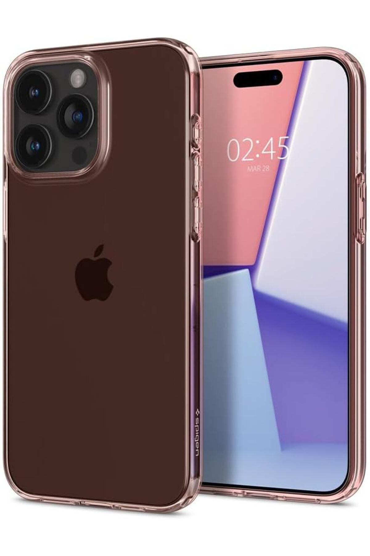 STOREMAX nslmshop iPhone 15 Pro Max Kılıf Crystal Flex Rose Crystal - ACS06445 Life Store 1037065