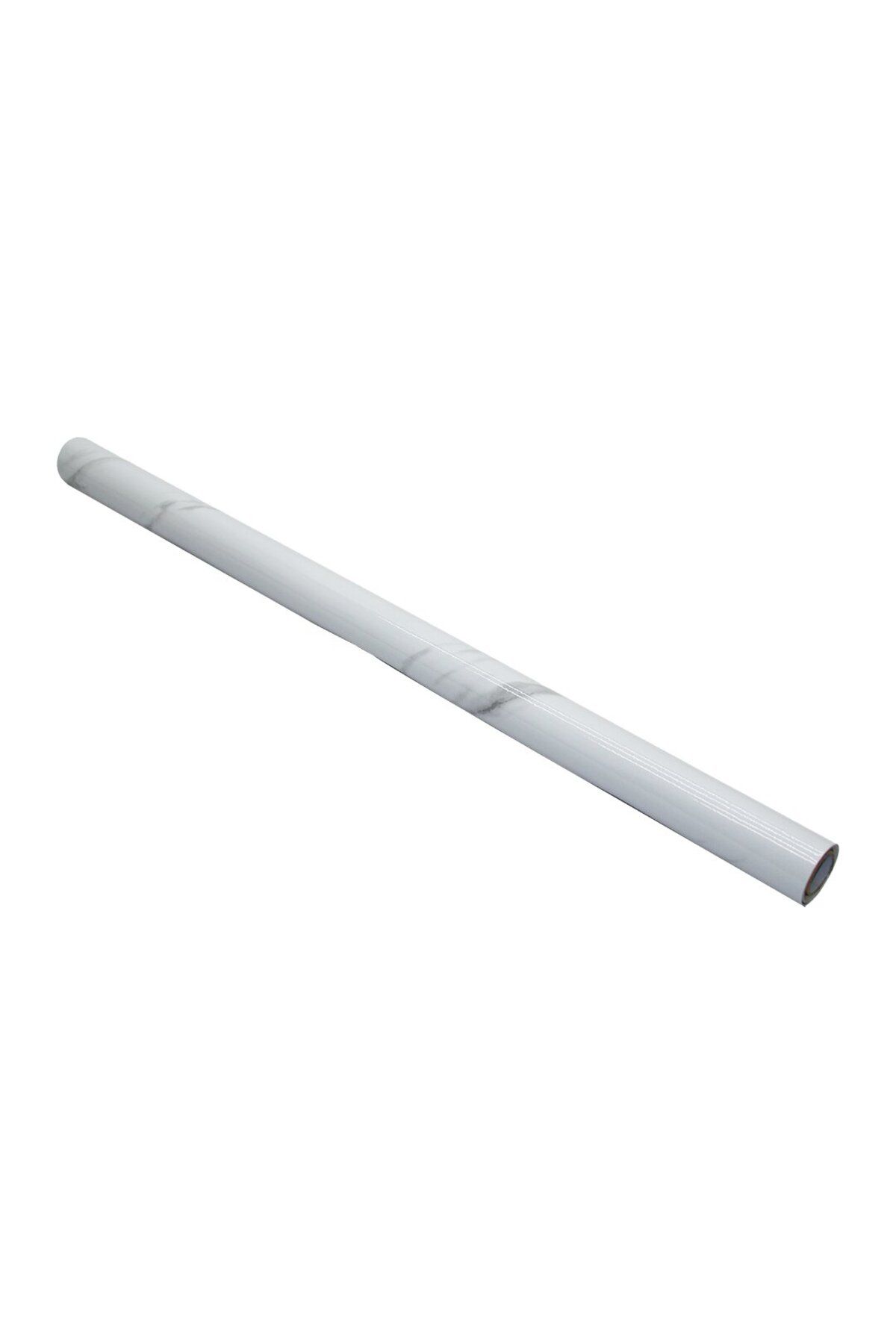 STOREMAX nslmshop 60CM - BEYAZ MERMER TEZGAH ÜSTÜ YAPIŞKANLI ALÜMİNYUM FOLYO STİCKER Life Store 1037065