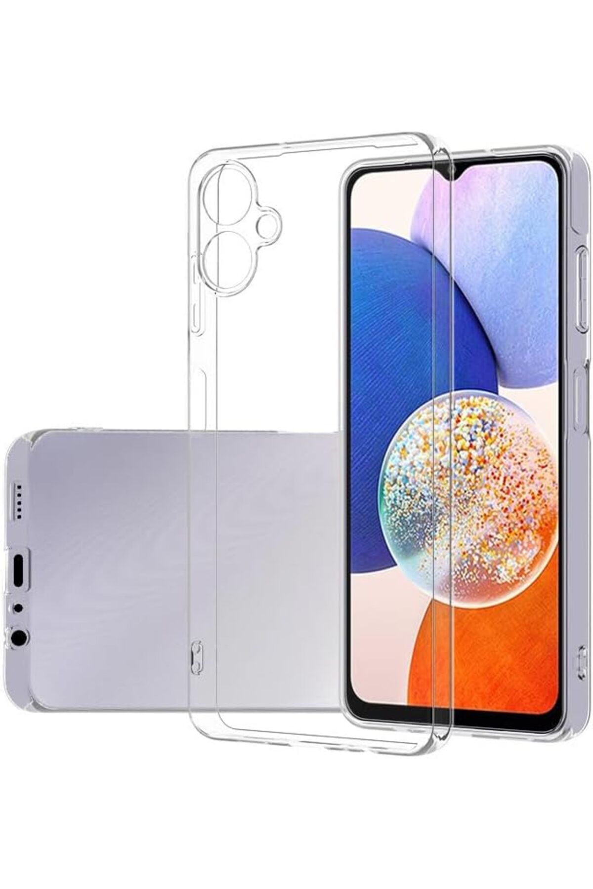 STOREMAX nffashopm Galaxy İle Uyumlu A06 Kılıf Süper Silikon Kapak, Şeffaf storestarx 1051353