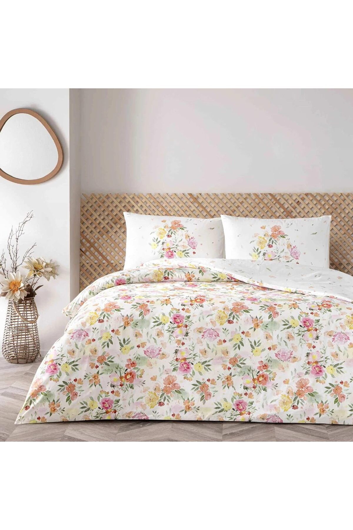 STOREMAX Pamuk Nevresim Takımı Sarı Tek Kişilik storestarx 1051353