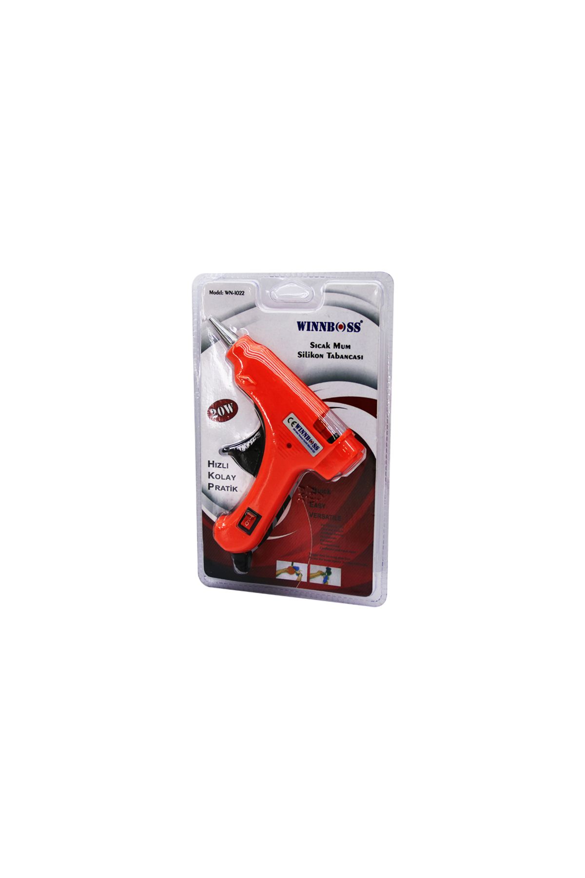 STOREMAX svticaret 20W ANAHTARLI SICAK SİLİKON TABANCASI mhm 1053513