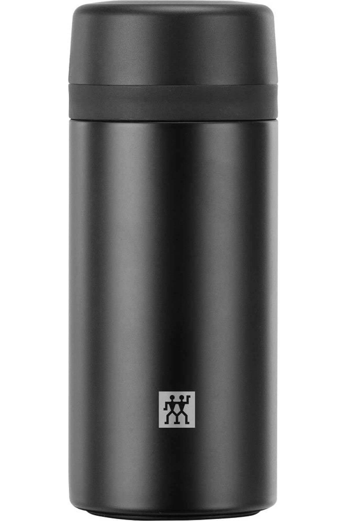 STOREMAX htpshopmx Thermo Çay Demlikli Matara, Paslanmaz Çelik, Siyah, 420 ml str http 1092444