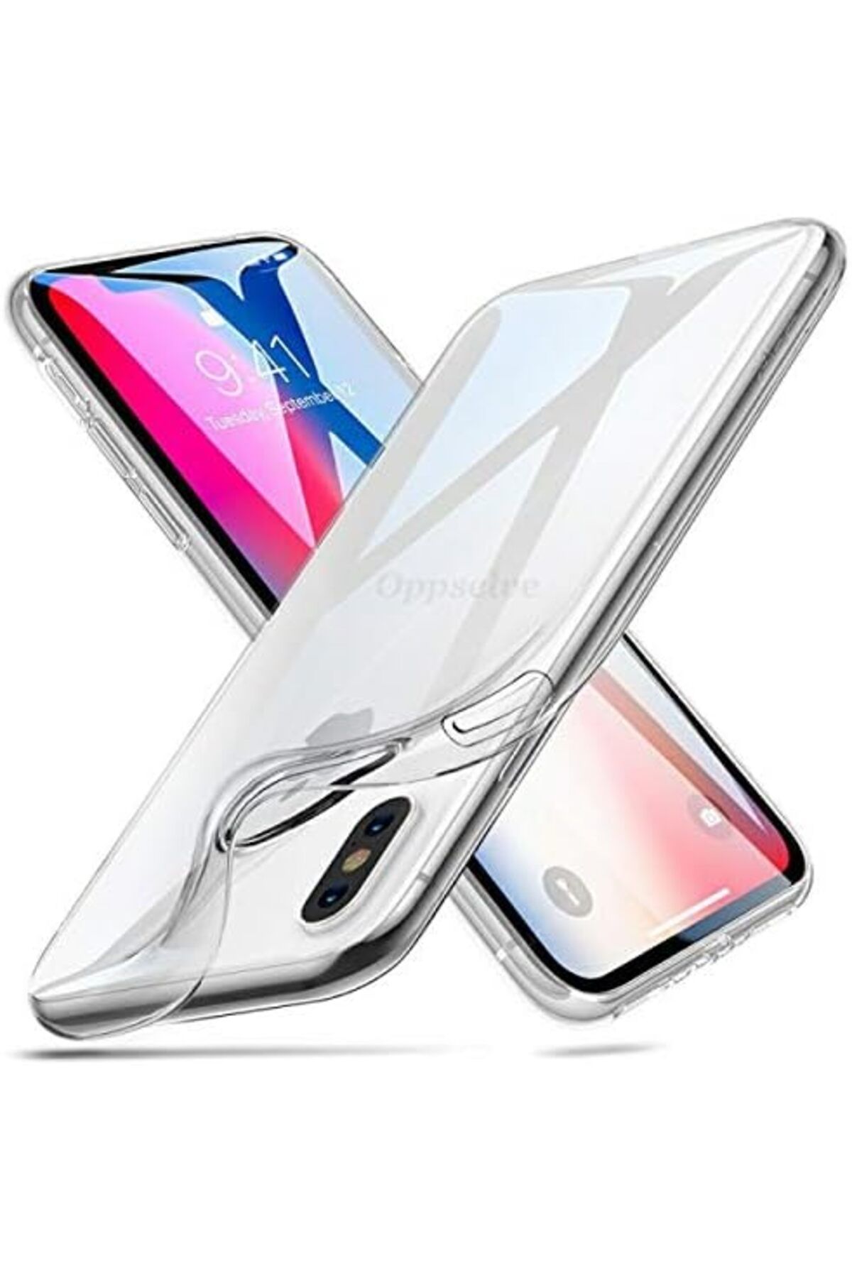 STOREMAX nffashopm iPhone XS Max 6.5’’ inch için Kılıf Ultra ince Silikon Kapak 0.2 mm ŞEFFAF storest