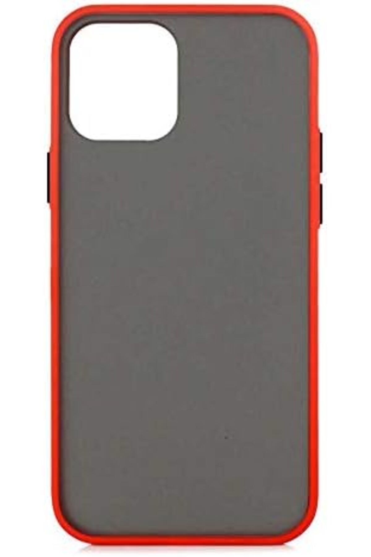 STOREMAX htpshopmx İle Uyumlu iPhone 12 Pro Kılıf Fri Silikon, Kırmızı str http 1092444