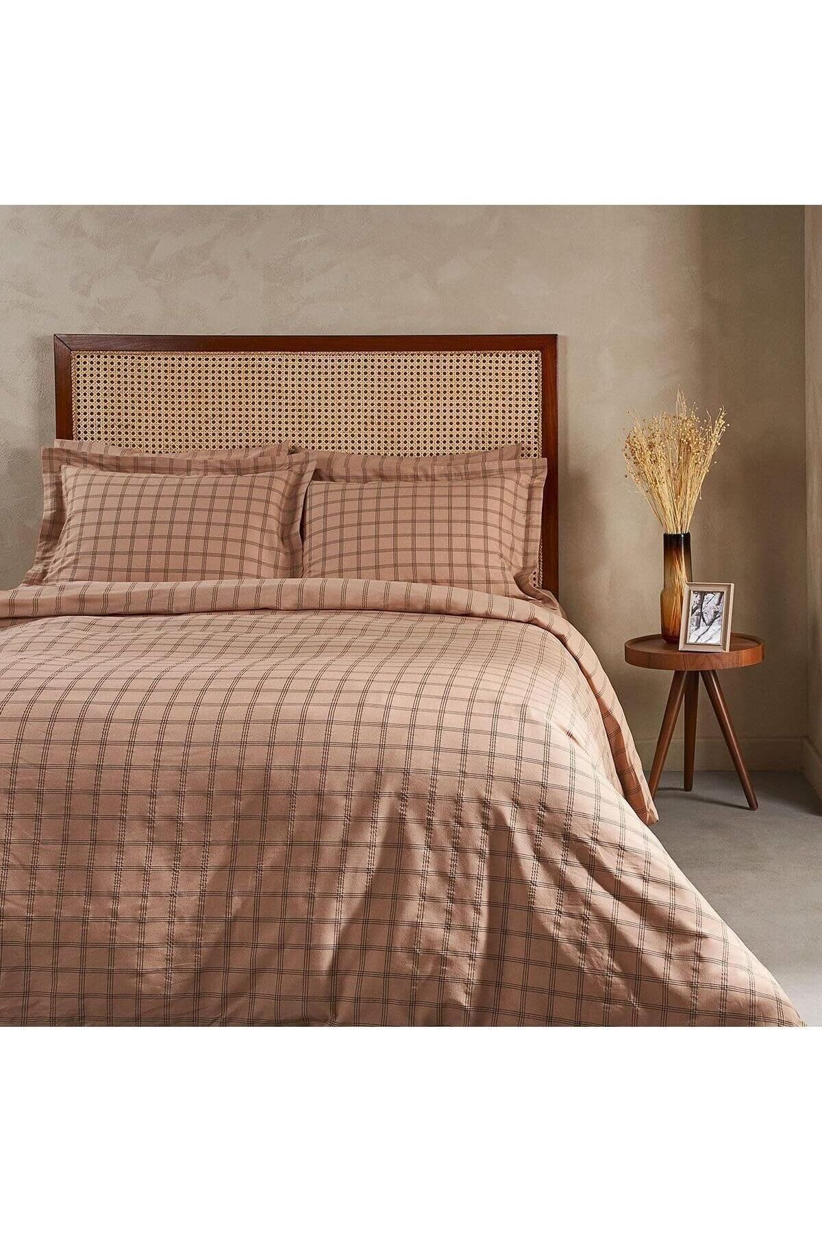 STOREMAX nffashopm Claire Cameron Pamuk Çift Kişilik Takımı MC059804 Bej storestarx 1051353
