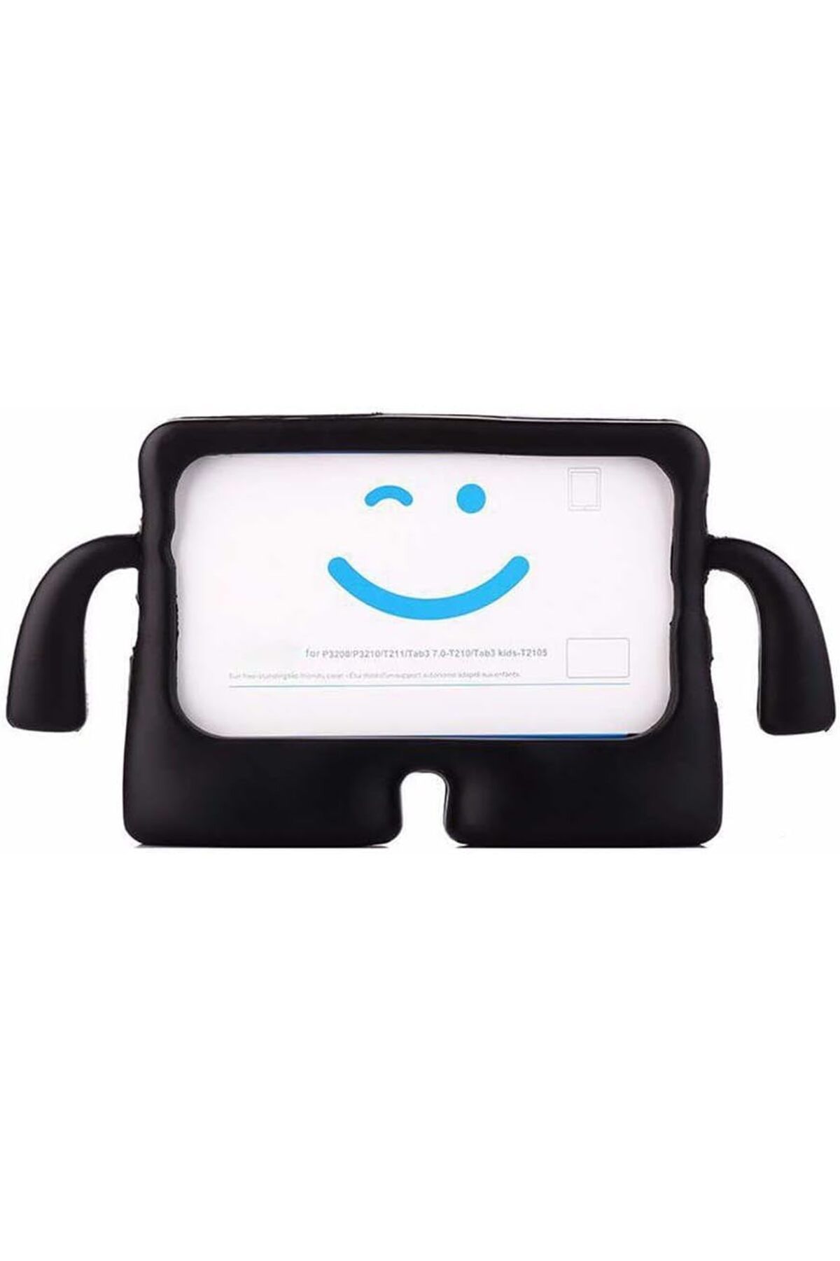 STOREMAX nffashopm Galaxy Uyumlu Tab A8 10.5 SM-X200 (2021) Çocuk Standlı Tablet Kılıf (Siyah) storestarx