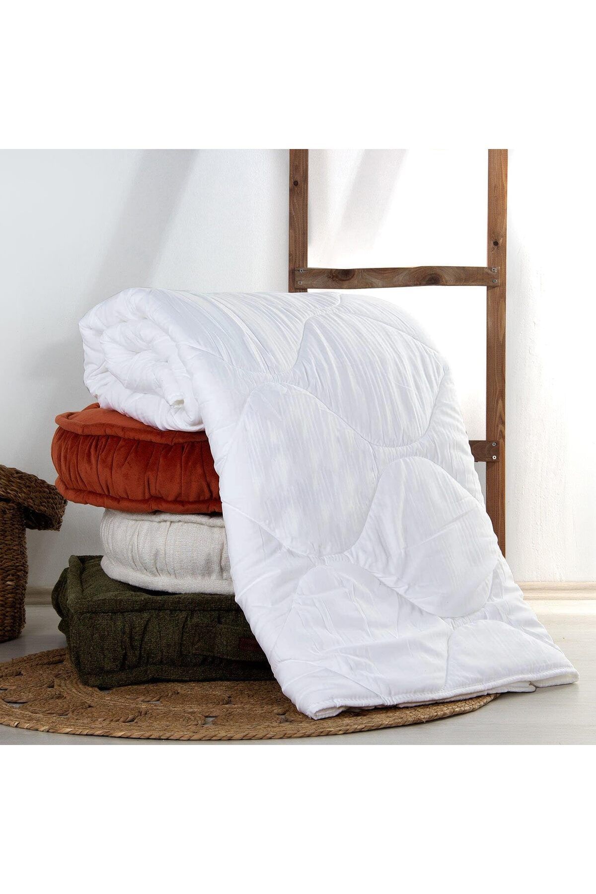 STOREMAX Antlialerjik Microfiber Plus Çift Kişilik Beyaz 195x215