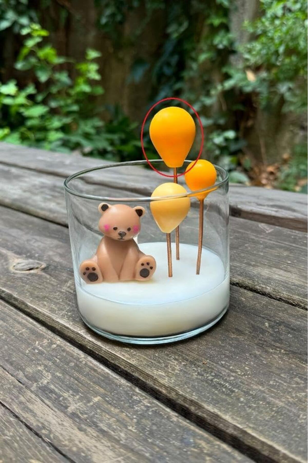 yenibagshop Concept Balon Elips Büyük Boy Silikon Mum Kalıbı