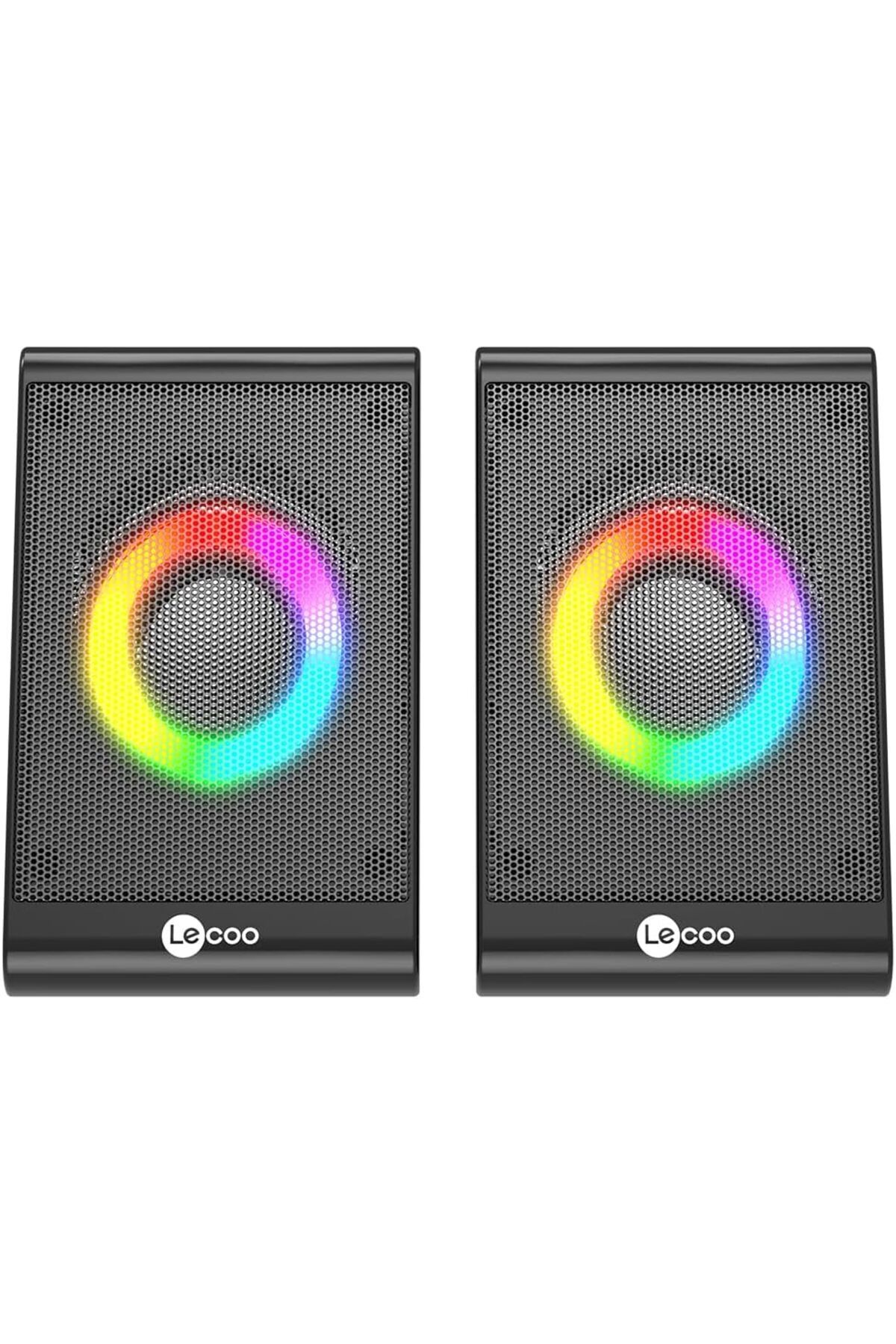 STOREMAX lbstorex DS100 Kablolu (USB+3.5mm) 1+1 Stereo Surround Ses 6W RGB Aydınlatmalı Gelişmiş Ses ve T