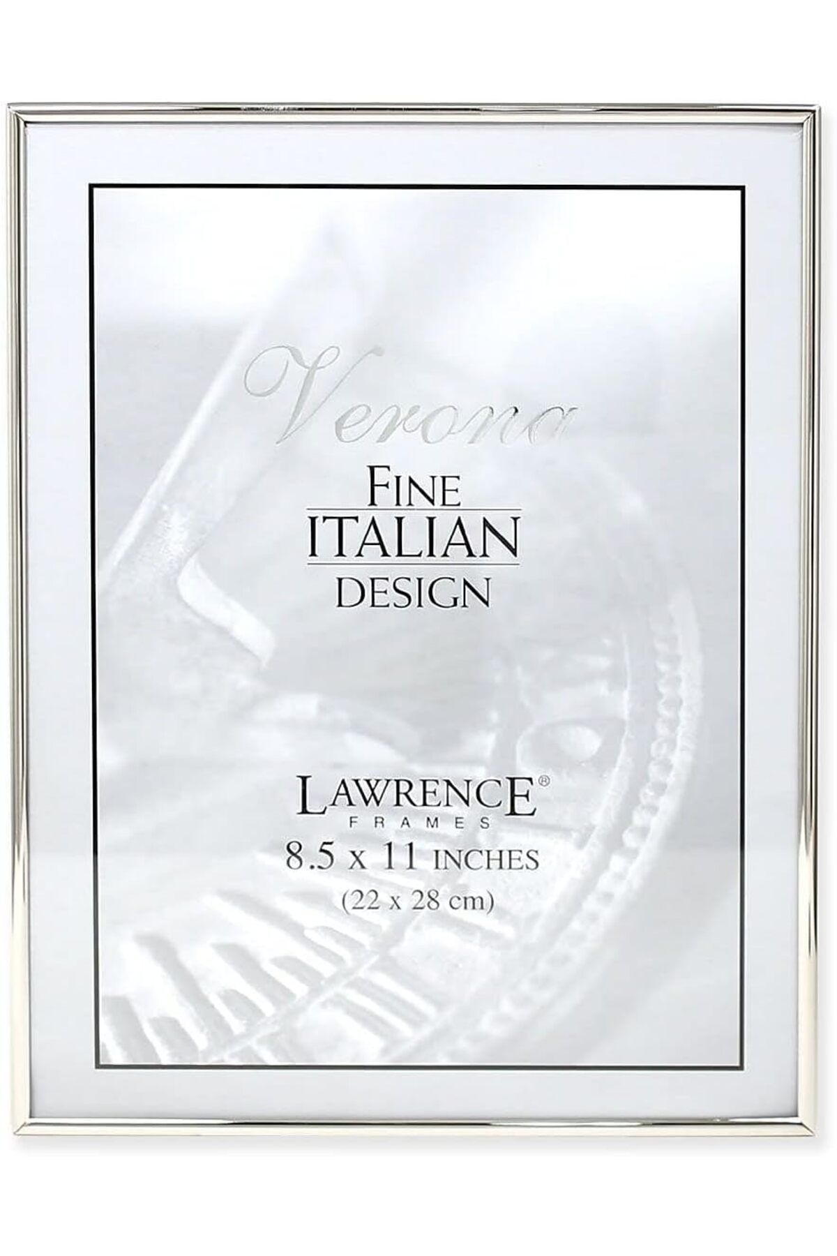 STOREMAX buystoremx Frames Simply metal resim çerçevesi, 21,6 x 27,9 cm, gümüş rengi newstar 1051066